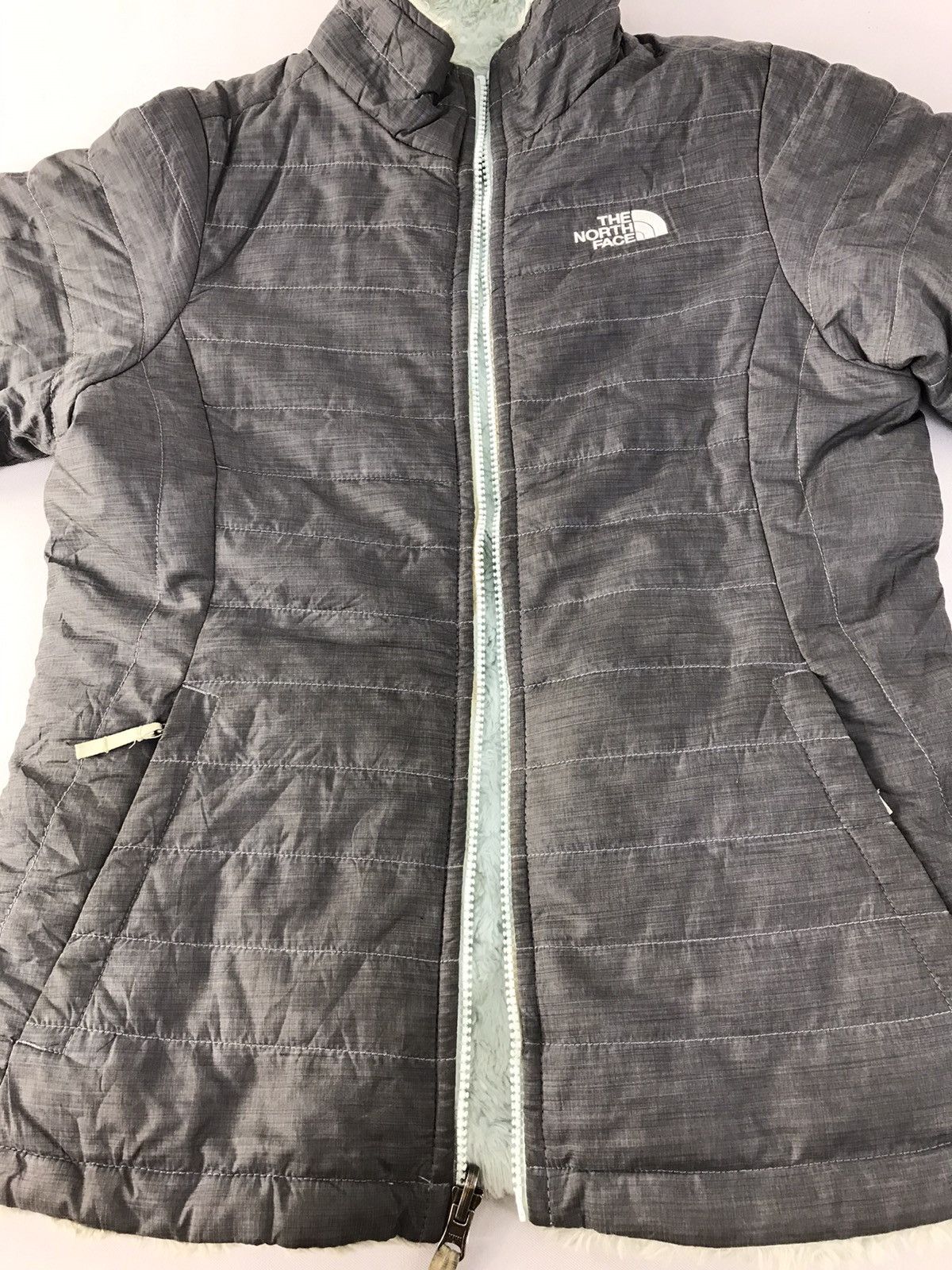 The North Face The North Face Puffer Quilted Jacket Zipper Size L / US 10 / IT 46 - 4 Thumbnail
