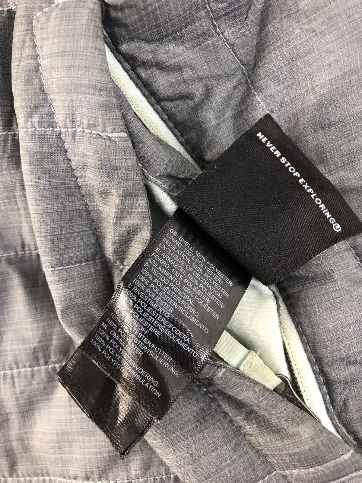 The North Face The North Face Puffer Quilted Jacket Zipper Size L / US 10 / IT 46 - 7 Thumbnail