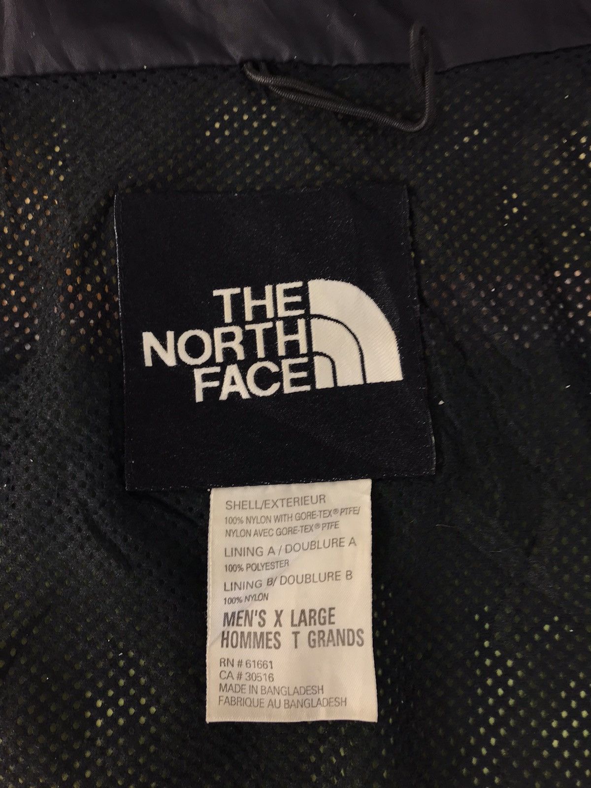 The North Face × Vintage The North Face Goretax Quilted Hooded Jacket Zipper Size US XL / EU 56 / 4 - 7 Thumbnail
