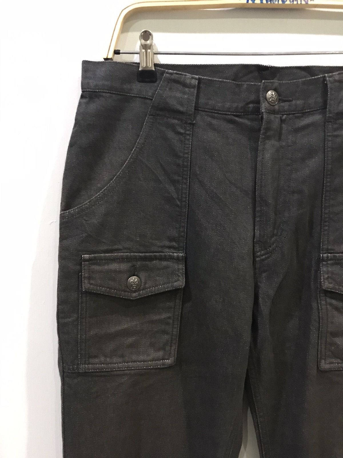 Japanese Brand 💥ARCHIVAL💥Very Rare PPFM Japan Multipockets Bush Pant F99 Size US 33 - 2 Thumbnail
