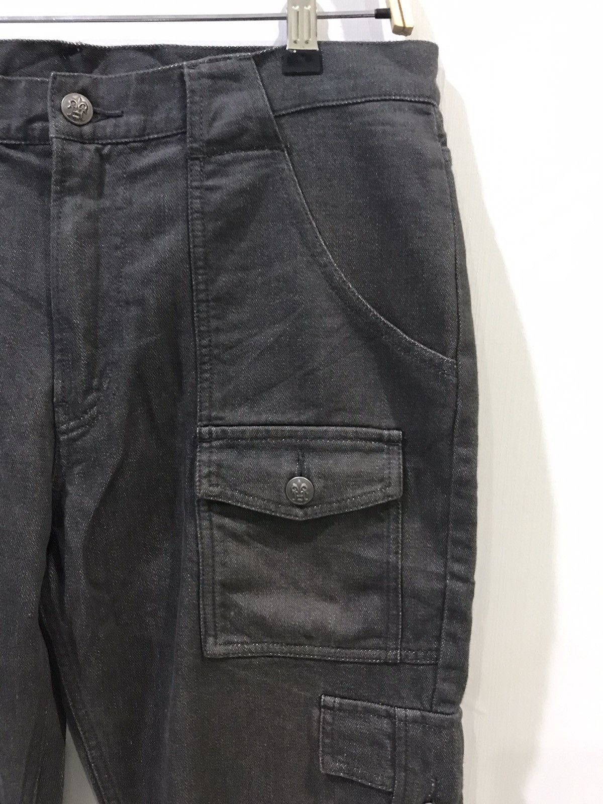 Japanese Brand 💥ARCHIVAL💥Very Rare PPFM Japan Multipockets Bush Pant F99 Size US 33 - 3 Thumbnail