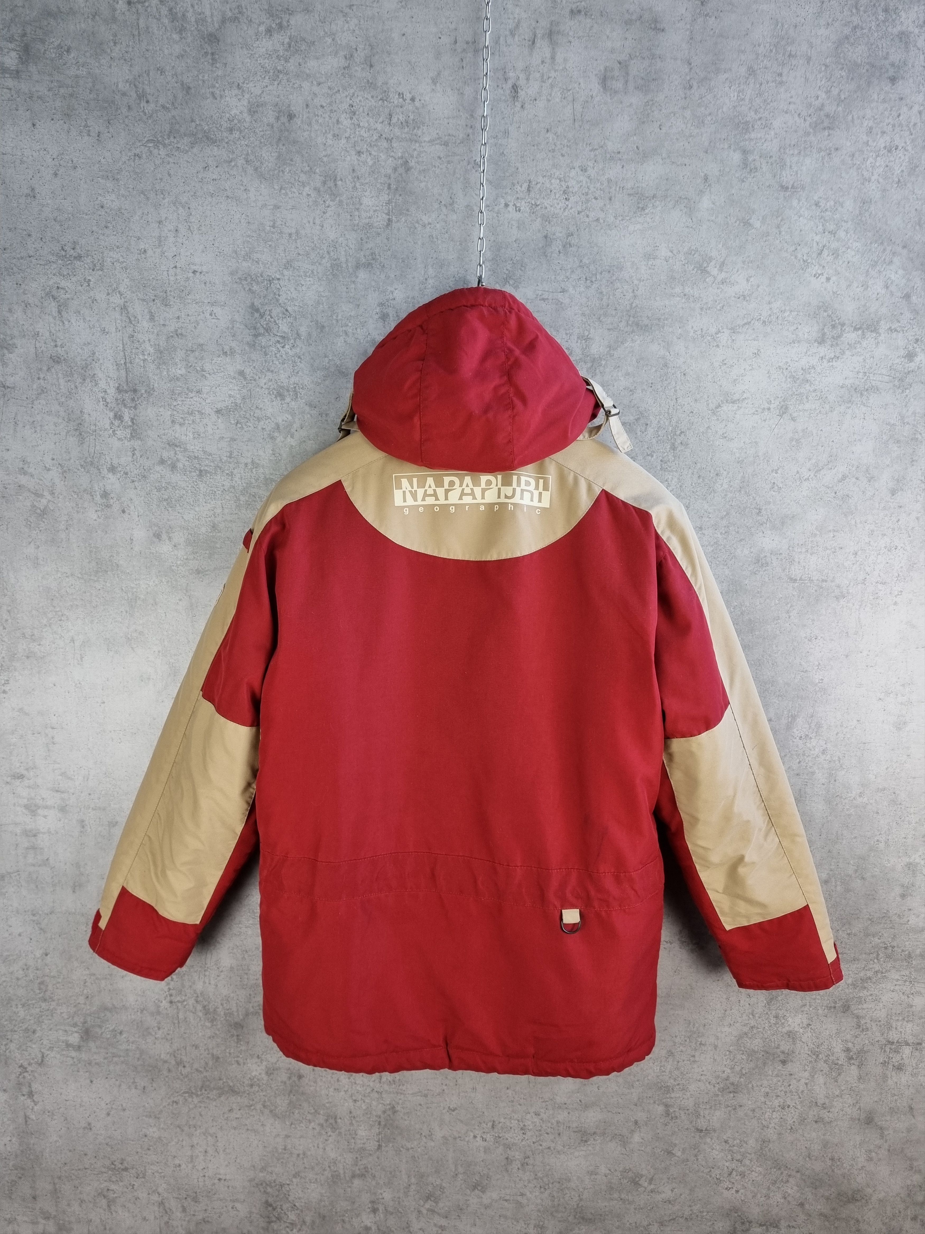 Napapijri × Vintage Rare NAPAPIJRI Winter Nylon Expedition Jacket Size US L / EU 52-54 / 3 - 4 Thumbnail