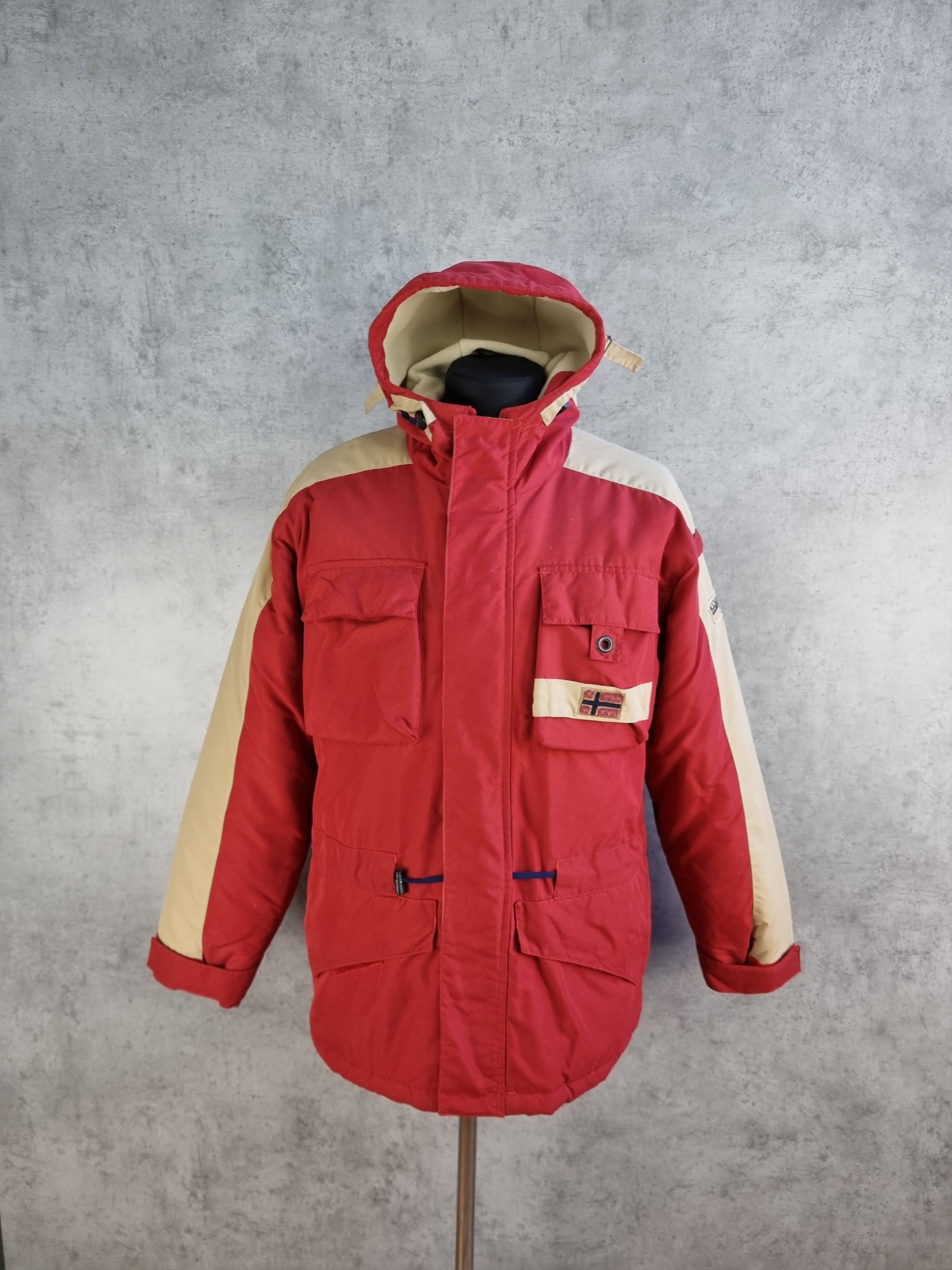 Rare NAPAPIJRI Winter Nylon Expedition Jacket