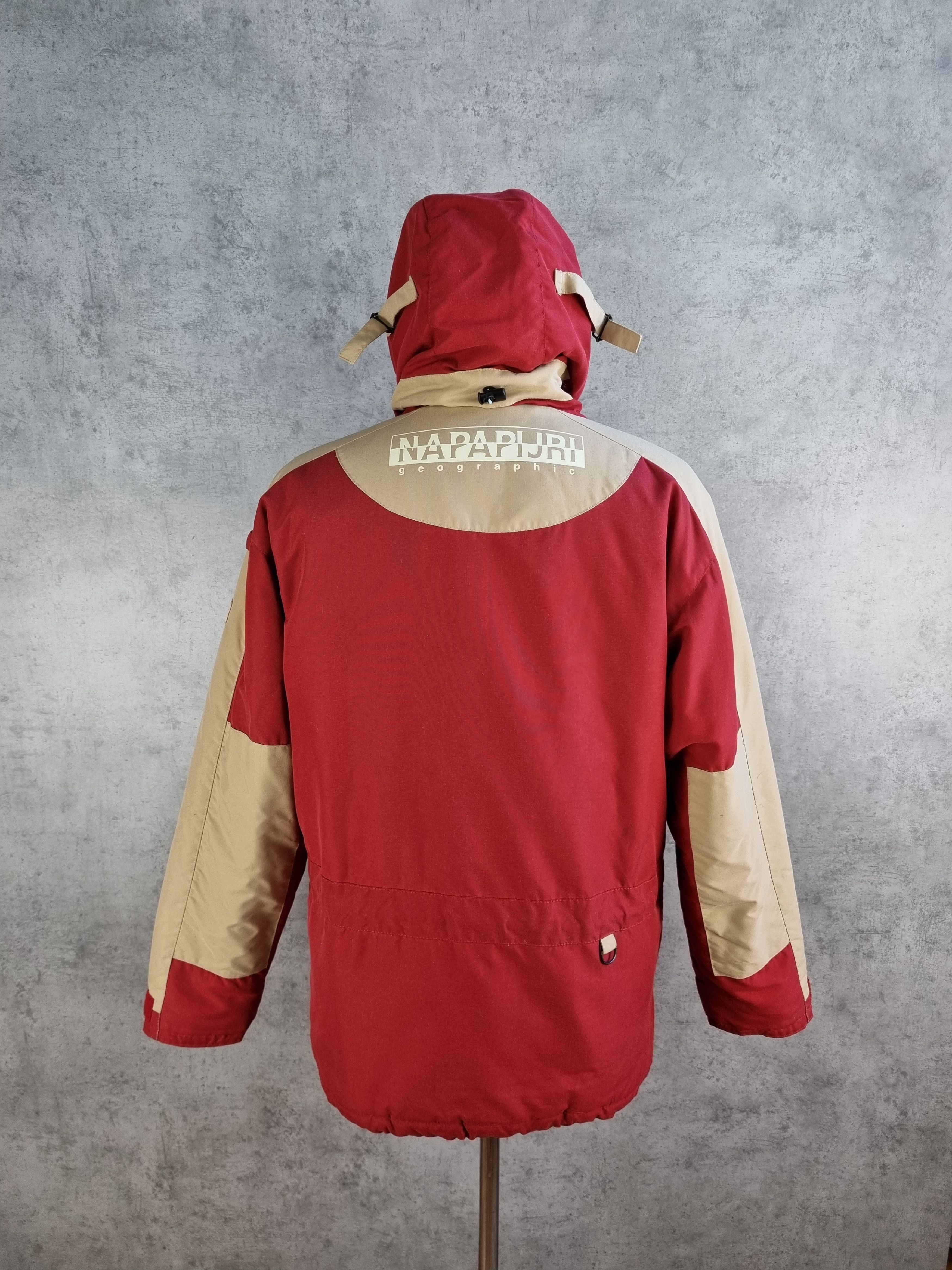 Napapijri × Vintage Rare NAPAPIJRI Winter Nylon Expedition Jacket Size US L / EU 52-54 / 3 - 6 Thumbnail