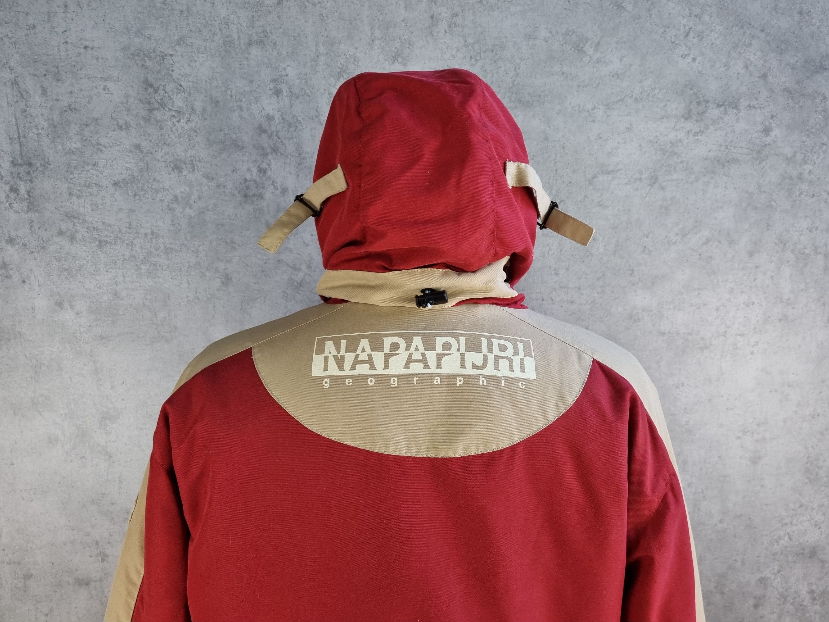 Napapijri × Vintage Rare NAPAPIJRI Winter Nylon Expedition Jacket Size US L / EU 52-54 / 3 - 7 Thumbnail