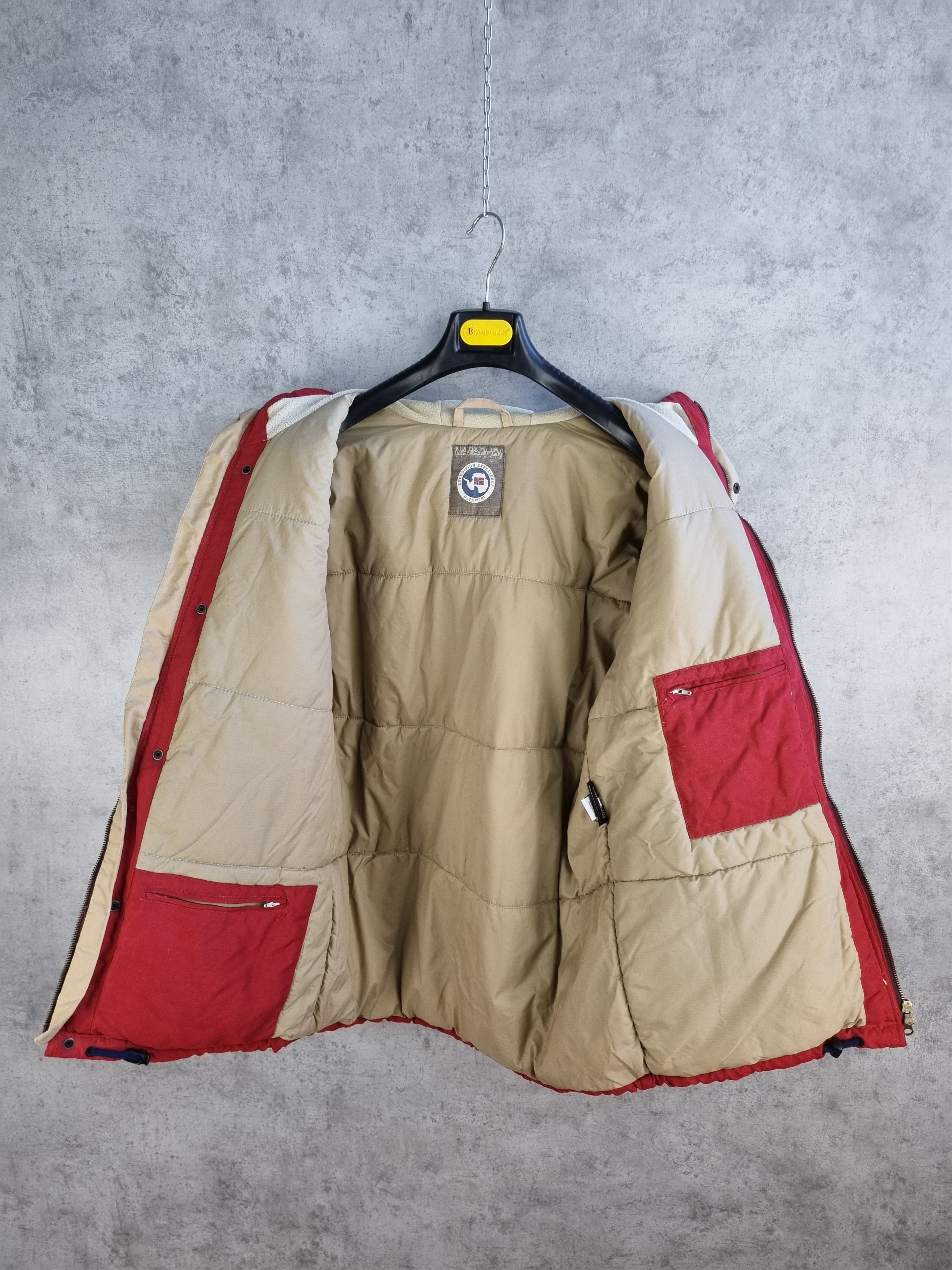 Napapijri × Vintage Rare NAPAPIJRI Winter Nylon Expedition Jacket Size US L / EU 52-54 / 3 - 12 Thumbnail