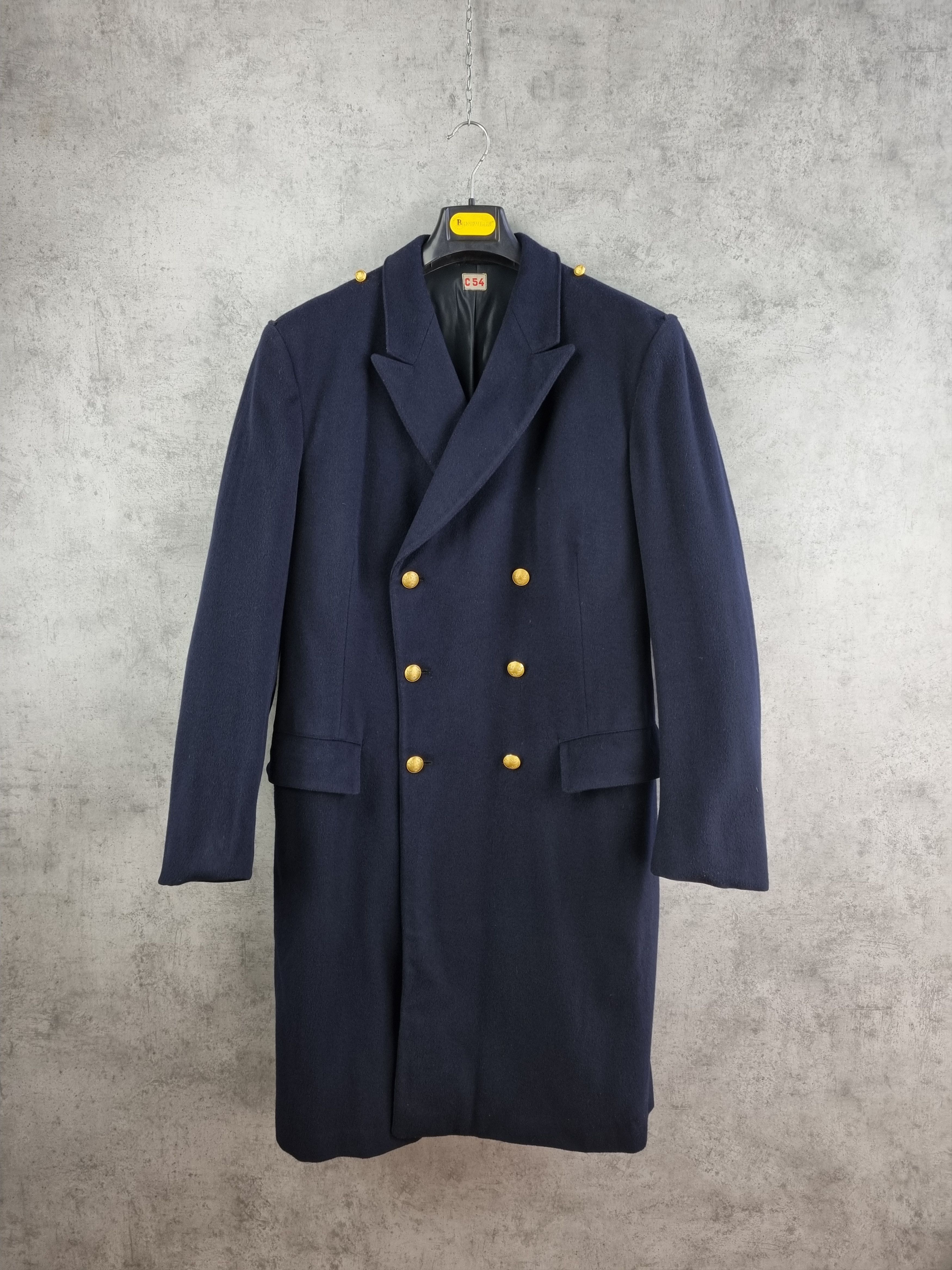 Us Navy 80s Double Long Coat