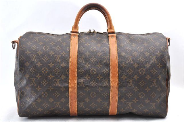 Louis Vuitton Keepall 50 Bandouliere Duffle Bag Size ONE SIZE - 3 Thumbnail