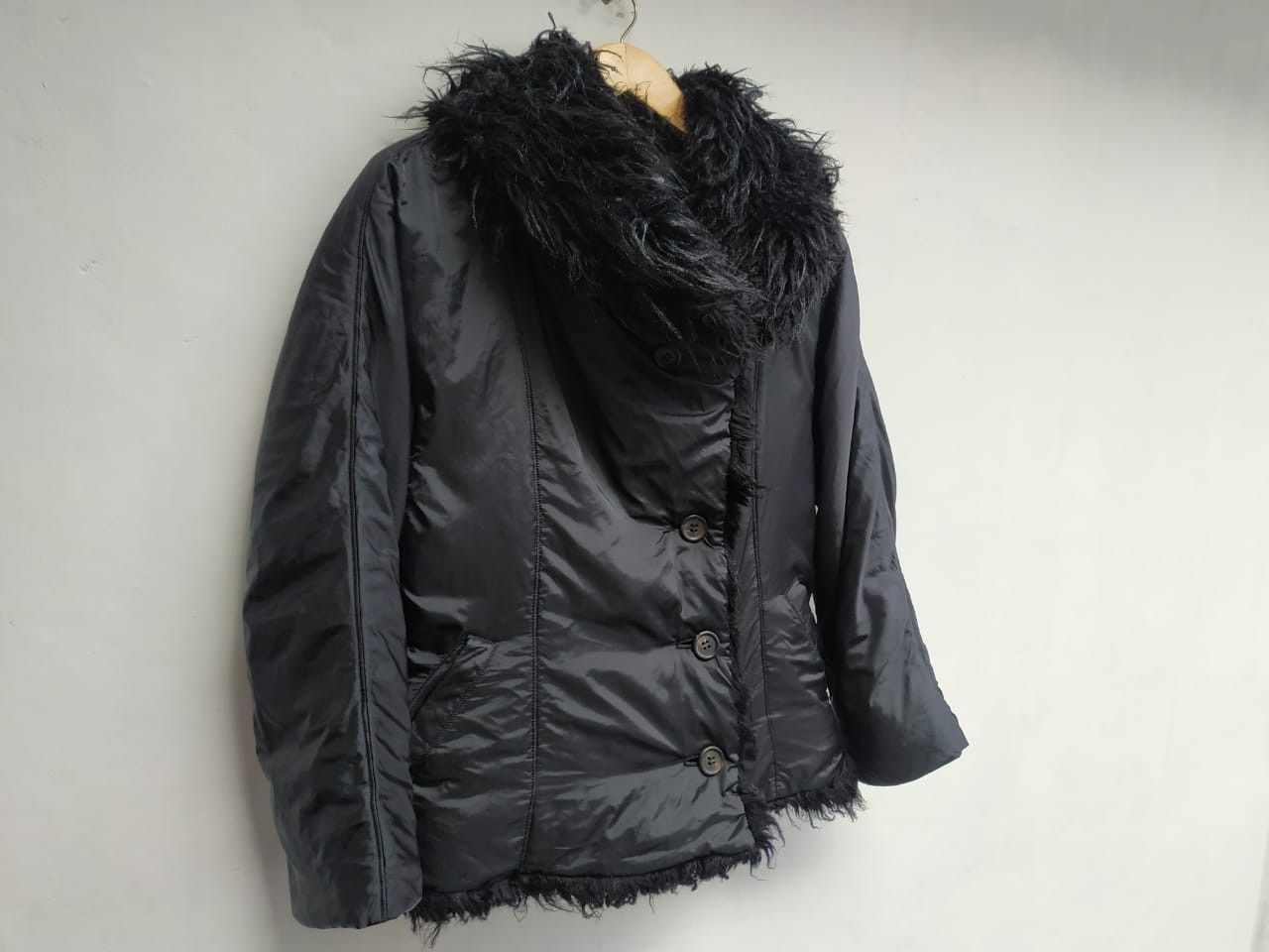 Issey Miyake Women M to L, Issey Miyake White Label Fur Coat Size M / US 6-8 / IT 42-44 - 3 Thumbnail