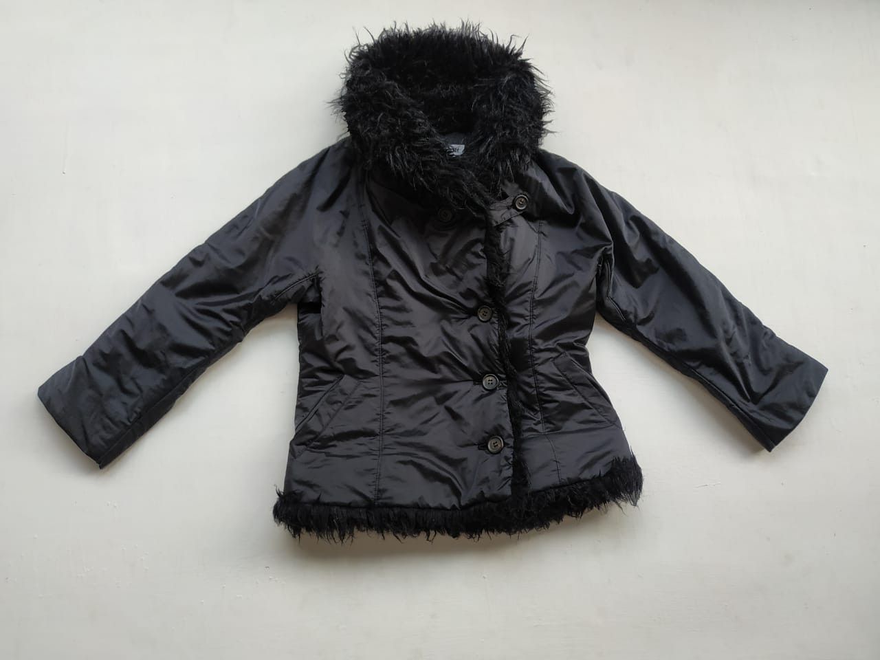 Issey Miyake Women M to L, Issey Miyake White Label Fur Coat Size M / US 6-8 / IT 42-44 - 15 Thumbnail