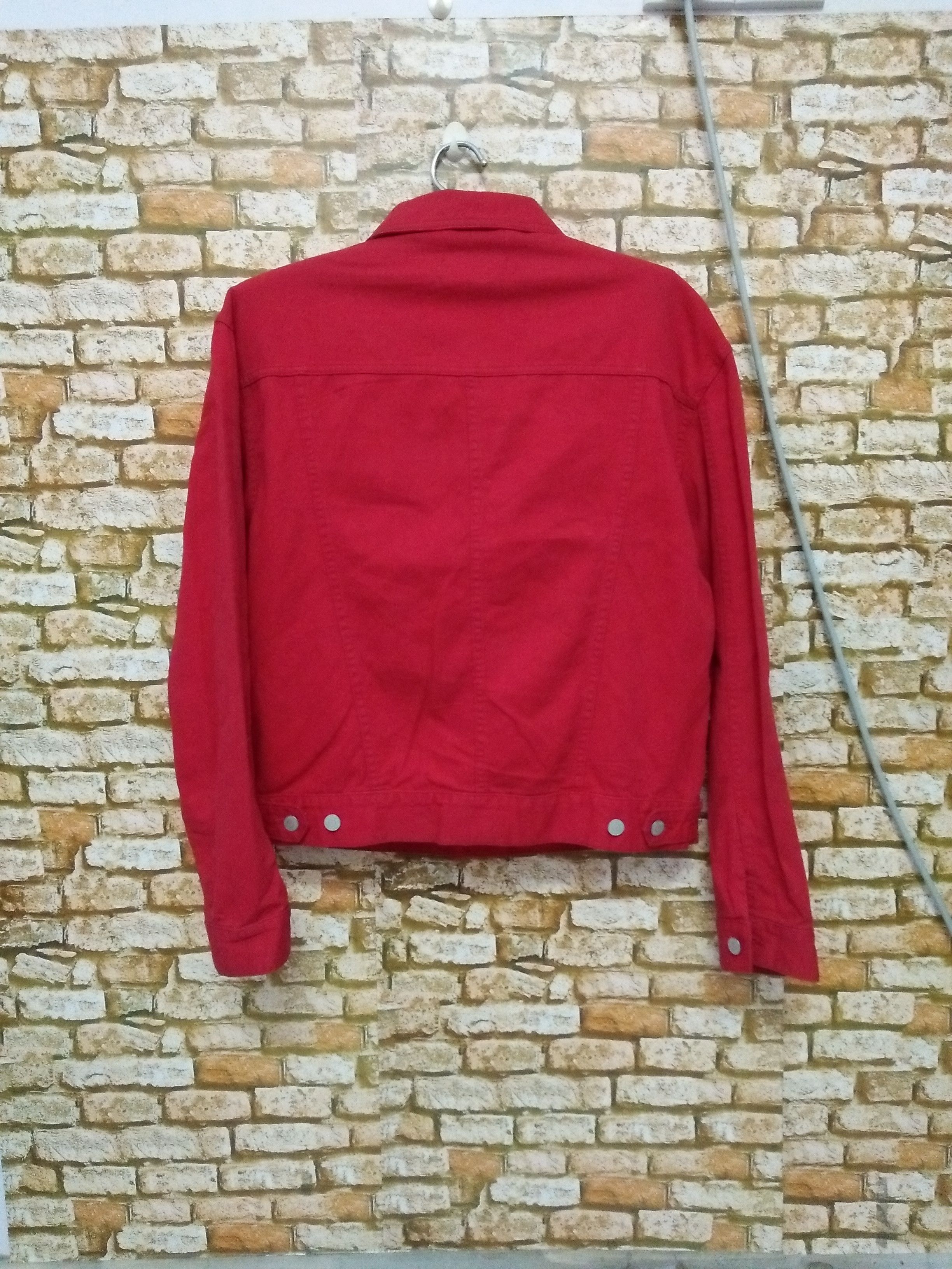 Paul Smith PAUL SMITH JEANS JACKET RED (A897) Size L / US 10 / IT 46 - 2 Thumbnail