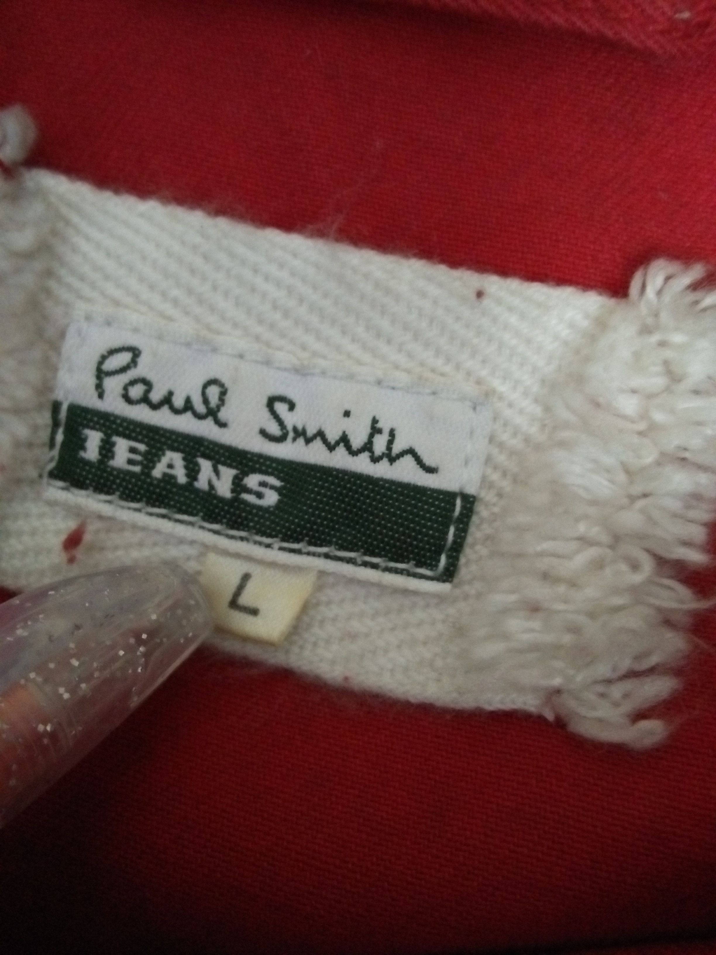 Paul Smith PAUL SMITH JEANS JACKET RED (A897) Size L / US 10 / IT 46 - 8 Thumbnail