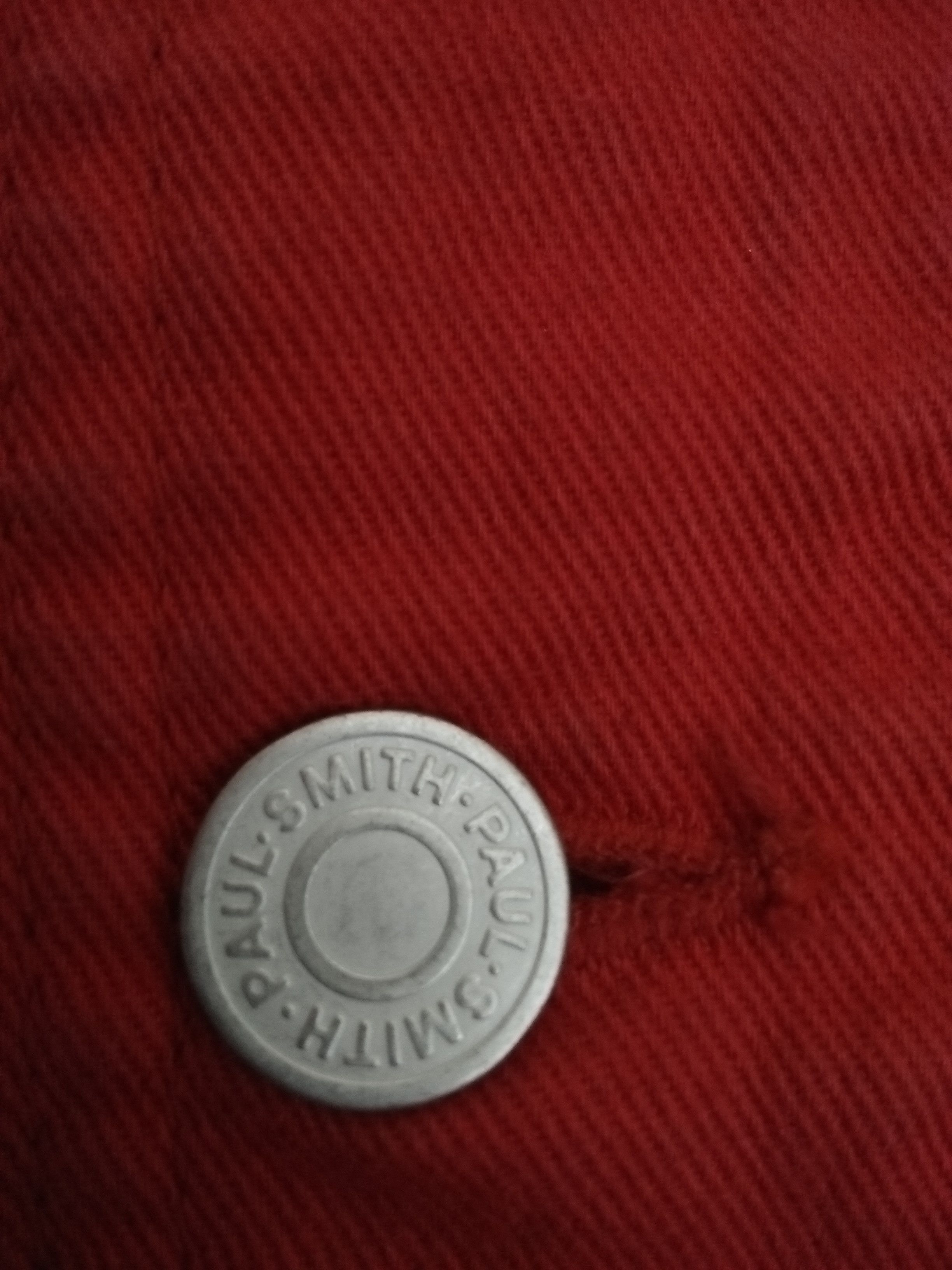 Paul Smith PAUL SMITH JEANS JACKET RED (A897) Size L / US 10 / IT 46 - 4 Thumbnail