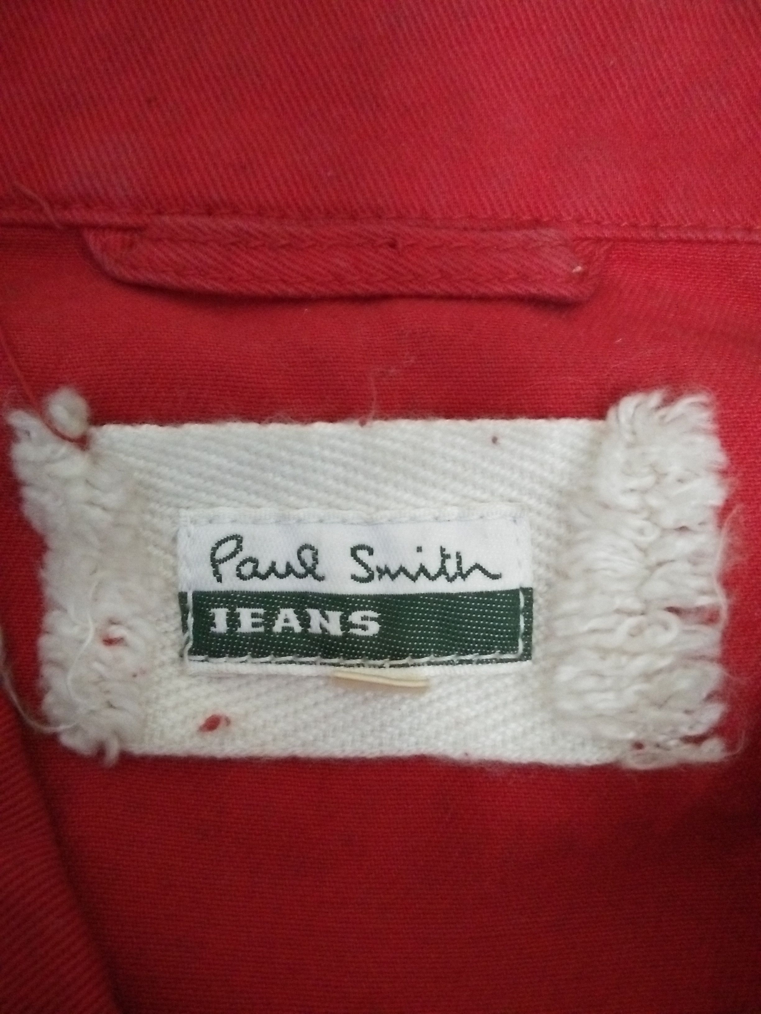 Paul Smith PAUL SMITH JEANS JACKET RED (A897) Size L / US 10 / IT 46 - 5 Thumbnail