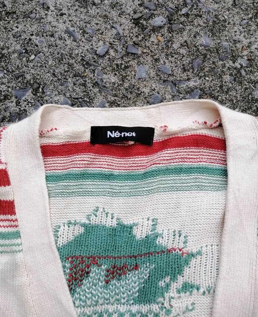 Issey Miyake Ne-Net Nice Design Button Knitwear Size US L / EU 52-54 / 3 - 7 Thumbnail