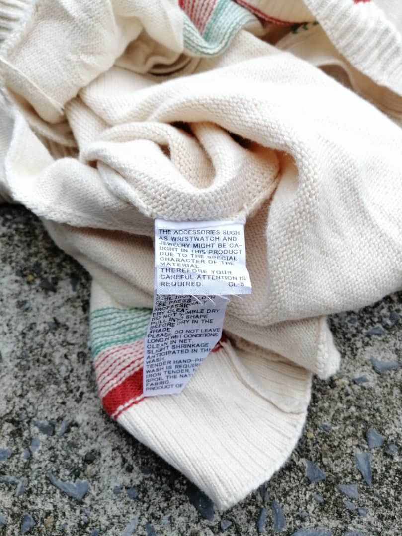Issey Miyake Ne-Net Nice Design Button Knitwear Size US L / EU 52-54 / 3 - 8 Thumbnail