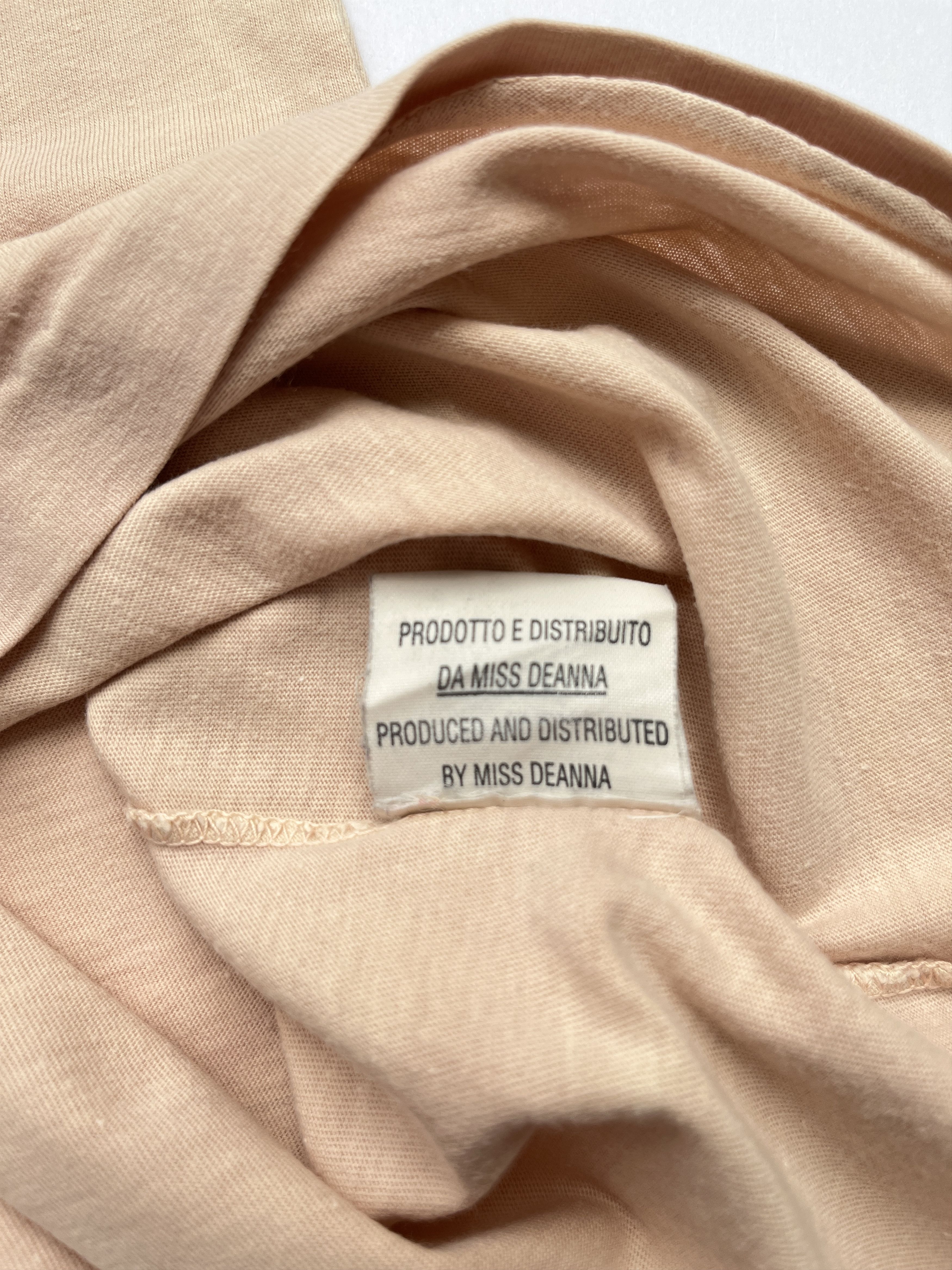 Maison Margiela ⚡️QUICK SALE⚡️1990's Margiela Miss Deanna Peach T-shirt Size M / US 6-8 / IT 42-44 - 4 Thumbnail