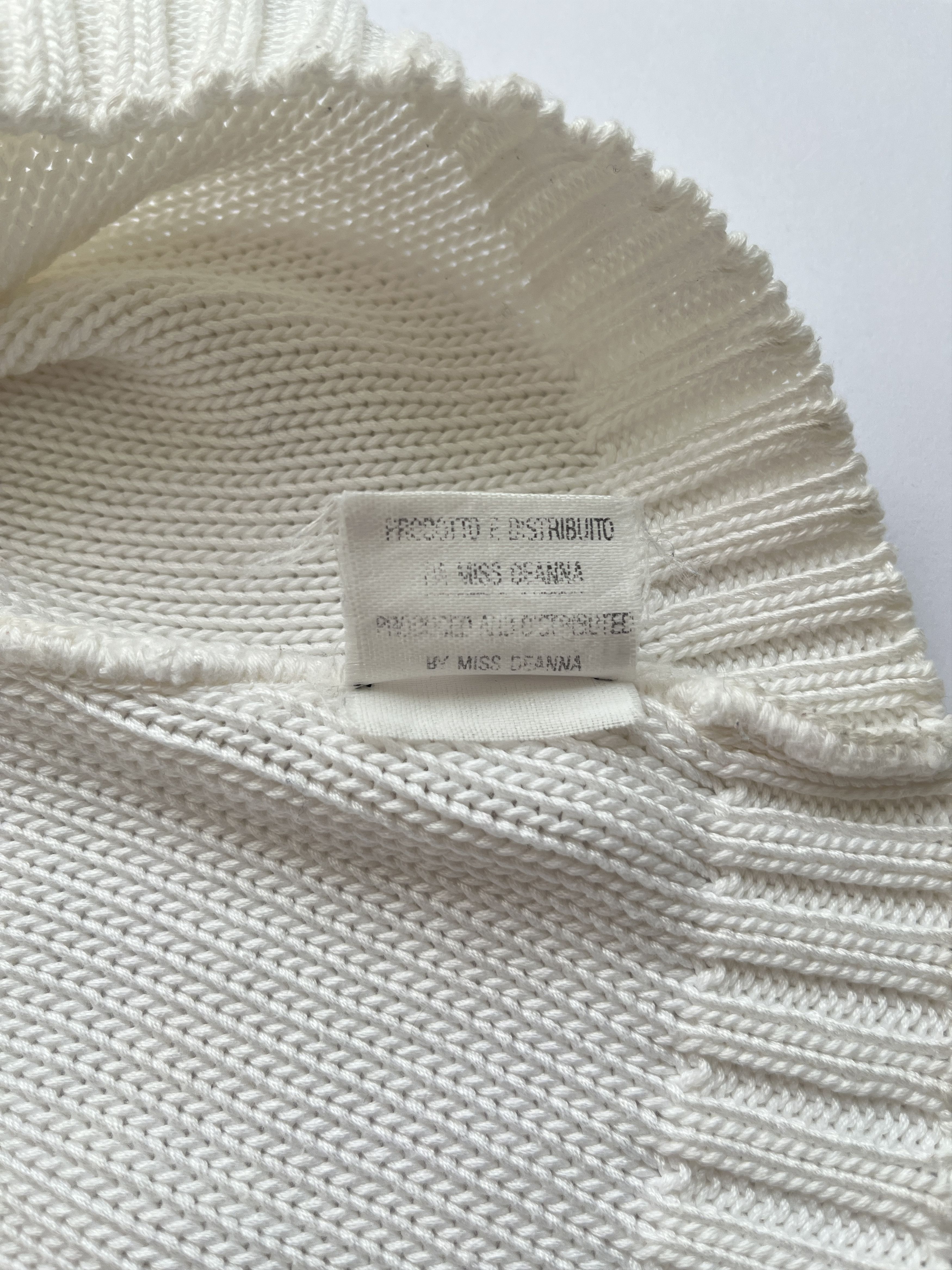 Maison Margiela ⚡️QUICK SALE⚡️1990's Margiela Miss Deanna Cotton Knit Polo Size M / US 6-8 / IT 42-44 - 4 Thumbnail
