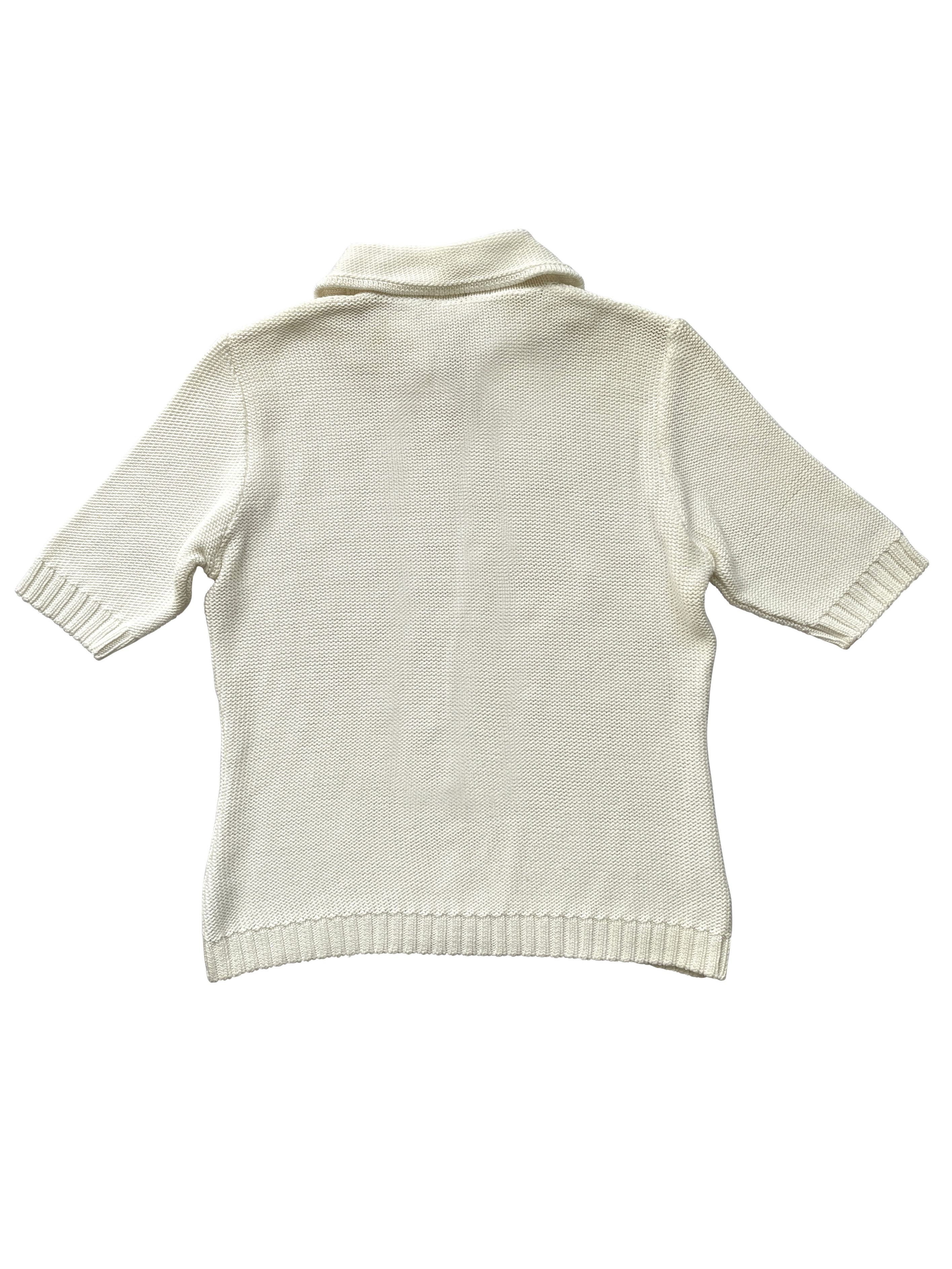 Maison Margiela ⚡️QUICK SALE⚡️1990's Margiela Miss Deanna Cotton Knit Polo Size M / US 6-8 / IT 42-44 - 2 Thumbnail