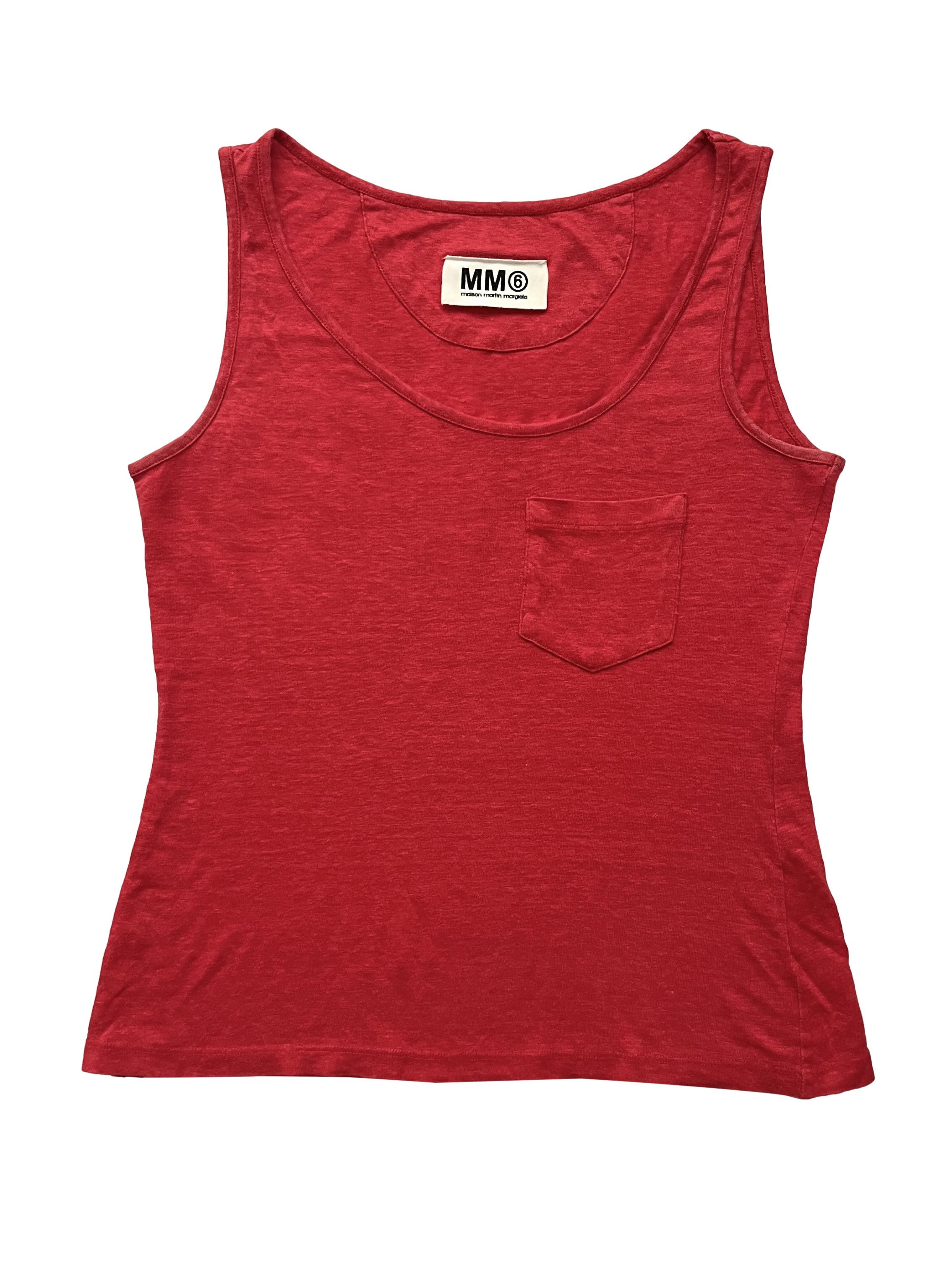 Maison Margiela ⚡️QUICK SALE⚡️Maison Margiela MM6 Red Tank Top Size M / US 6-8 / IT 42-44 - 1 Thumbnail