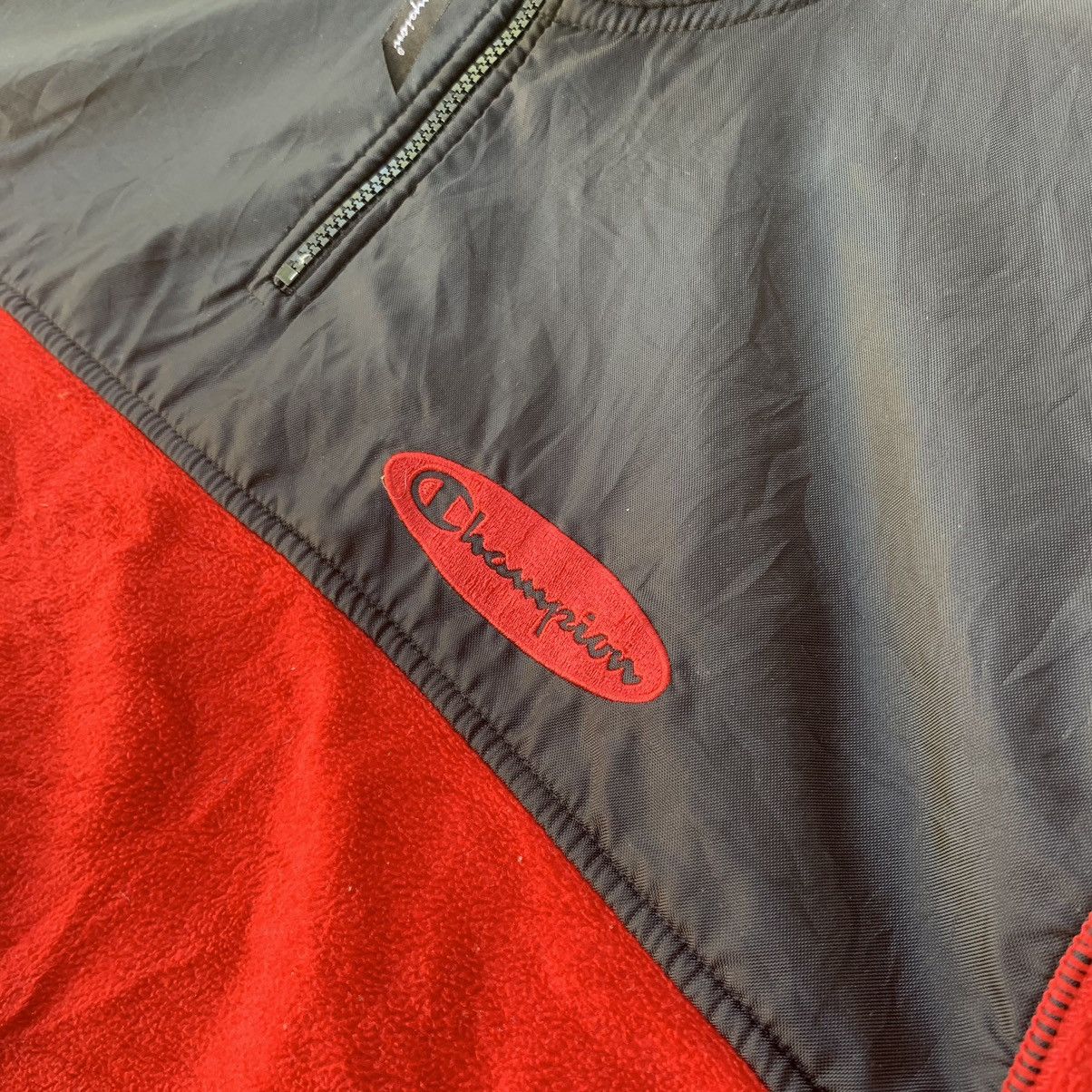Champion × Vintage Vintage Champions fleece half zipper jacket Size US M / EU 48-50 / 2 - 8 Thumbnail
