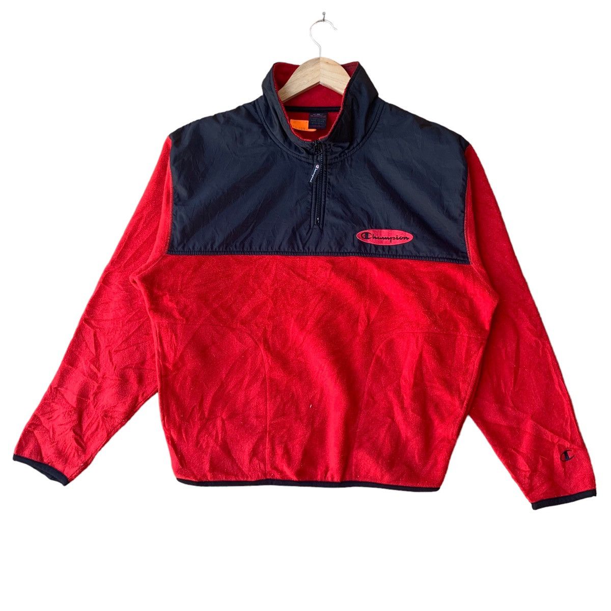 Champion × Vintage Vintage Champions fleece half zipper jacket Size US M / EU 48-50 / 2 - 1 Thumbnail