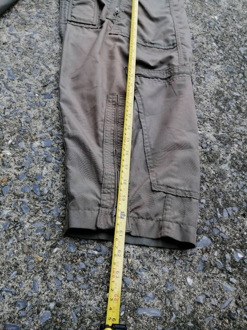 Vintage Rare Vintage 70s💥 100 Combat Missions Serval Zip Jumpsuit Size US 41 - 13 Thumbnail