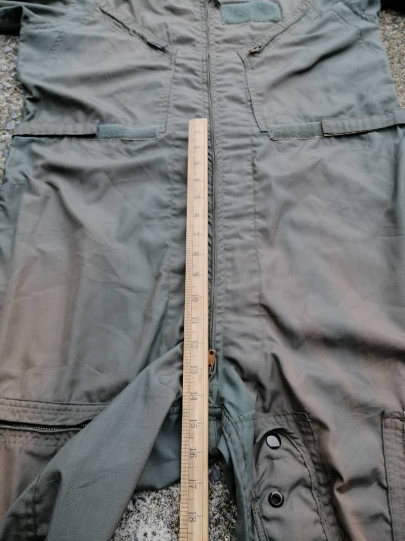 Vintage Rare Vintage 70s💥 100 Combat Missions Serval Zip Jumpsuit Size US 41 - 16 Thumbnail