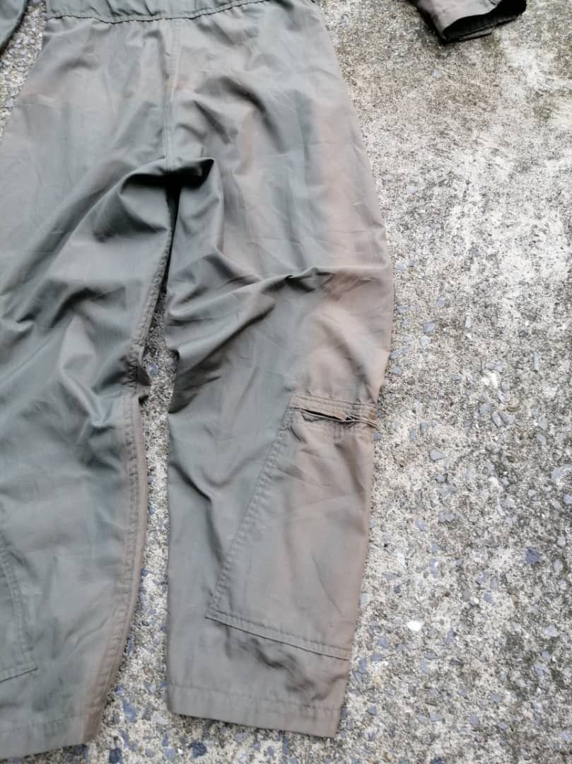 Vintage Rare Vintage 70s💥 100 Combat Missions Serval Zip Jumpsuit Size US 41 - 8 Thumbnail