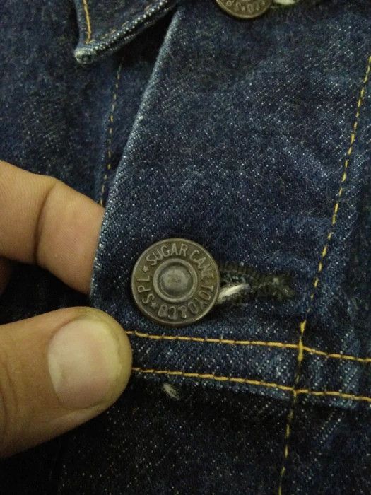 Sugar Cane × Toyo Enterprises × Vintage vtg SUGARCANE DENIM Selvedge trucker Toyo jacket (A145) Size US M / EU 48-50 / 2 - 4 Thumbnail