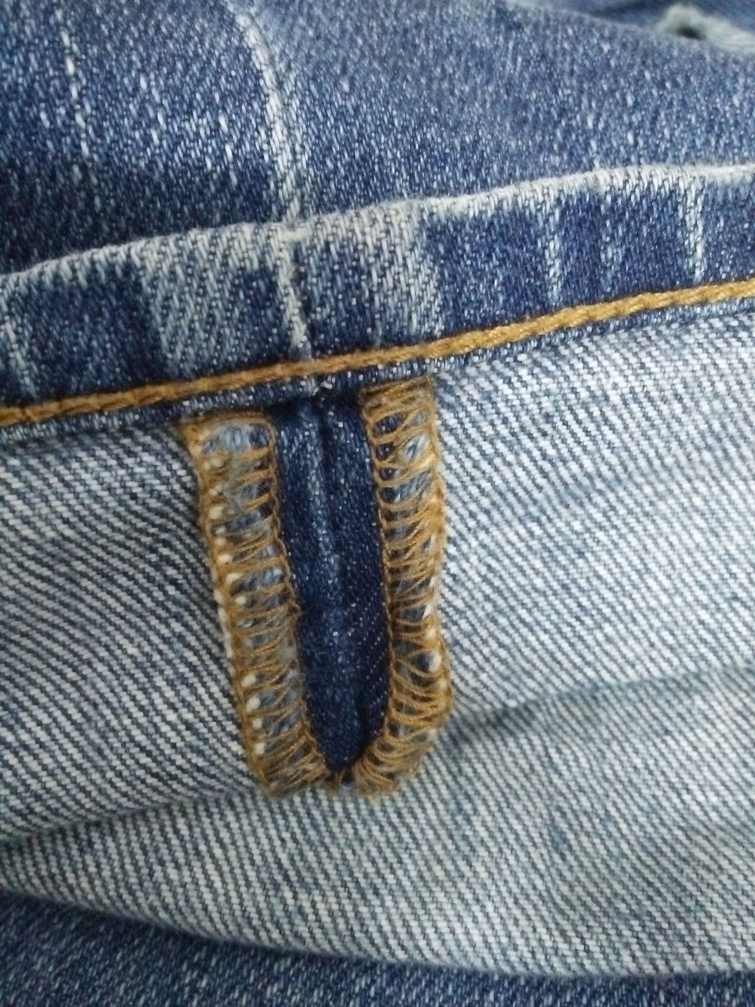 Jun Takahashi UNDERCOVER UU JAPAN DISTRESSED DENIM (A992) Size US 35 - 12 Thumbnail