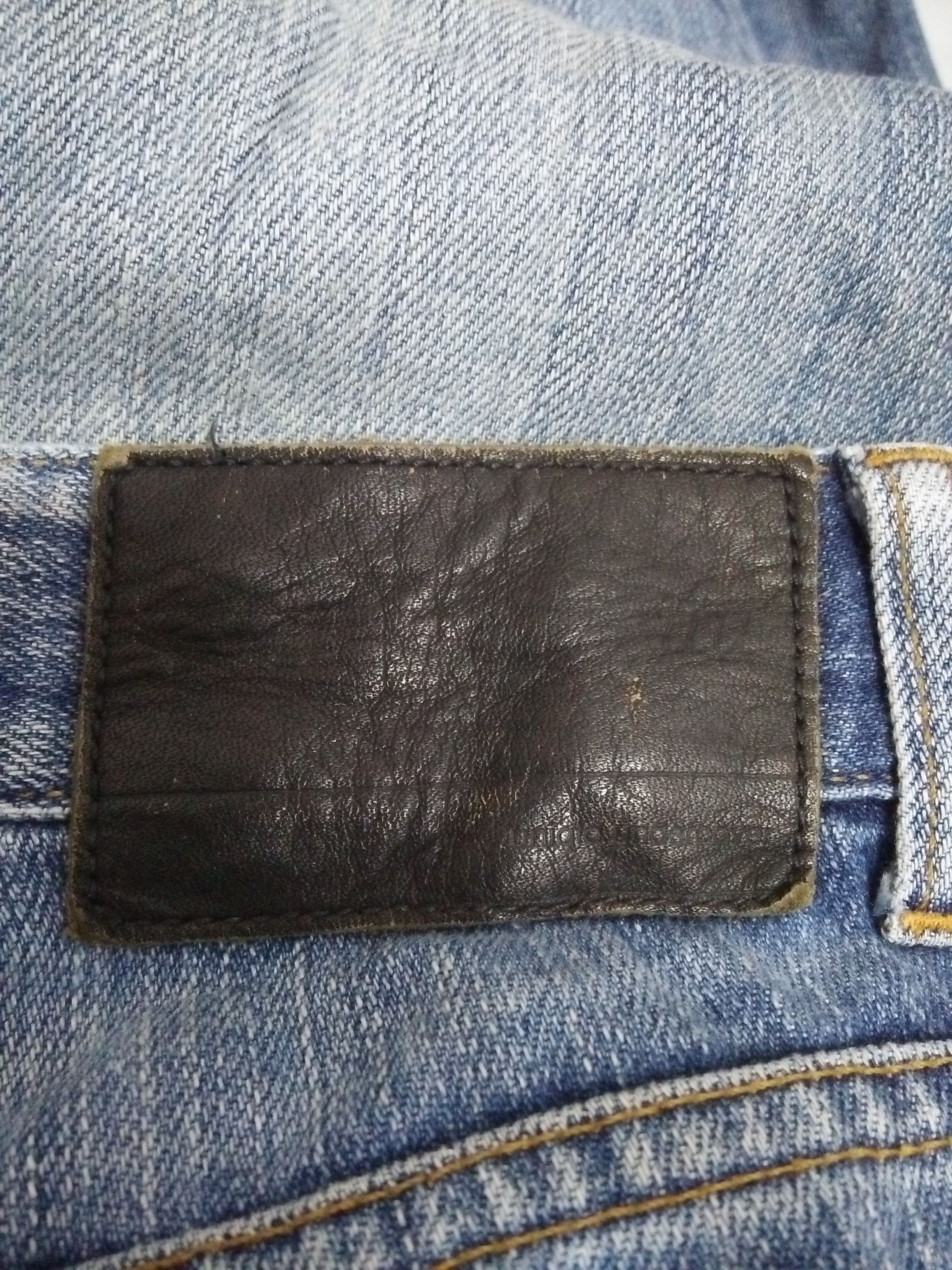 Jun Takahashi UNDERCOVER UU JAPAN DISTRESSED DENIM (A992) Size US 35 - 11 Thumbnail