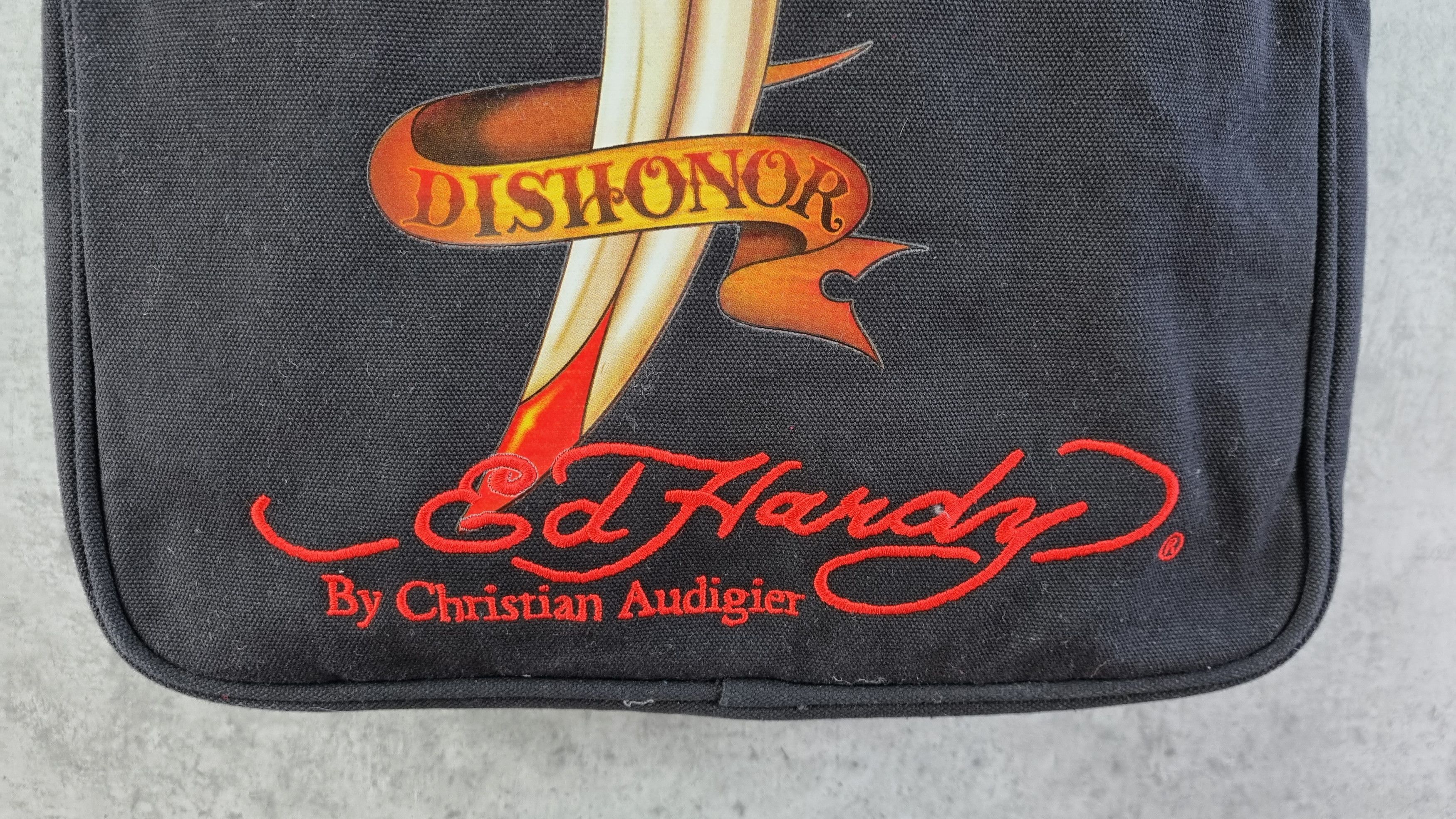 Christian Audigier × Ed Hardy Ed Hardy Embroidered logo Tattoo Art Crossbody Bag Size ONE SIZE - 6 Thumbnail