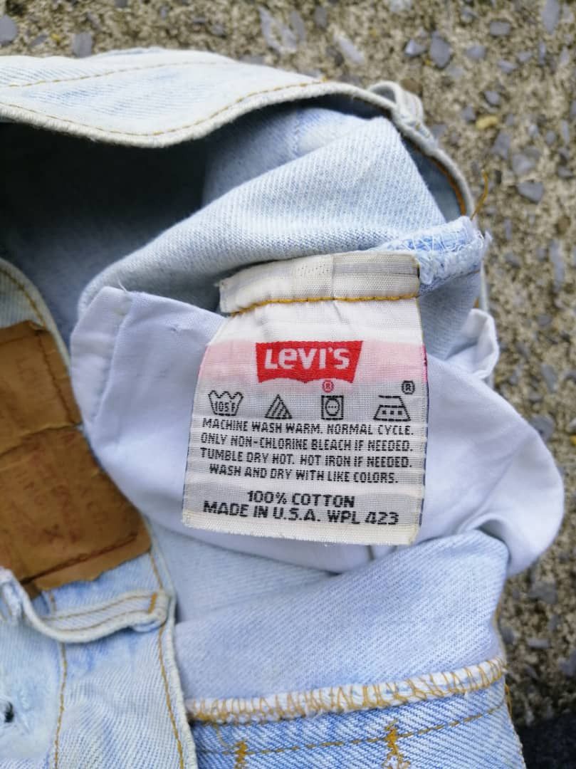 Levi's × Levi's Vintage Clothing × Vintage Vintage Levis Strauss 501 Fly Button Distressed Denim Jeans Size US 29 - 5 Thumbnail