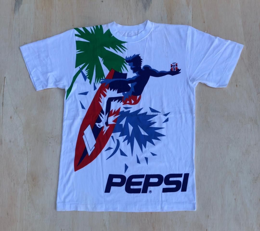 Pepsi × Vintage Vintage PEPSI promo tee Size US M / EU 48-50 / 2 - 1 Thumbnail