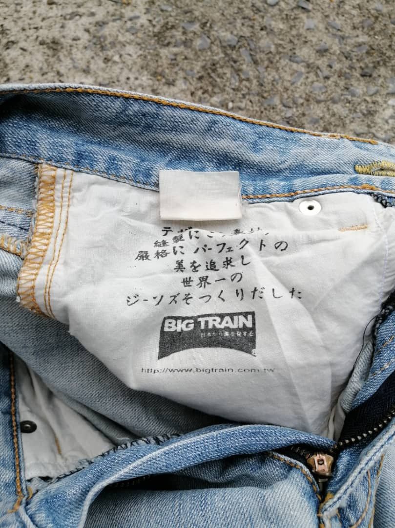 Japanese Brand Osaka Big Train Japan Embroidered Denim Jeans Size US 30 / EU 46 - 7 Thumbnail