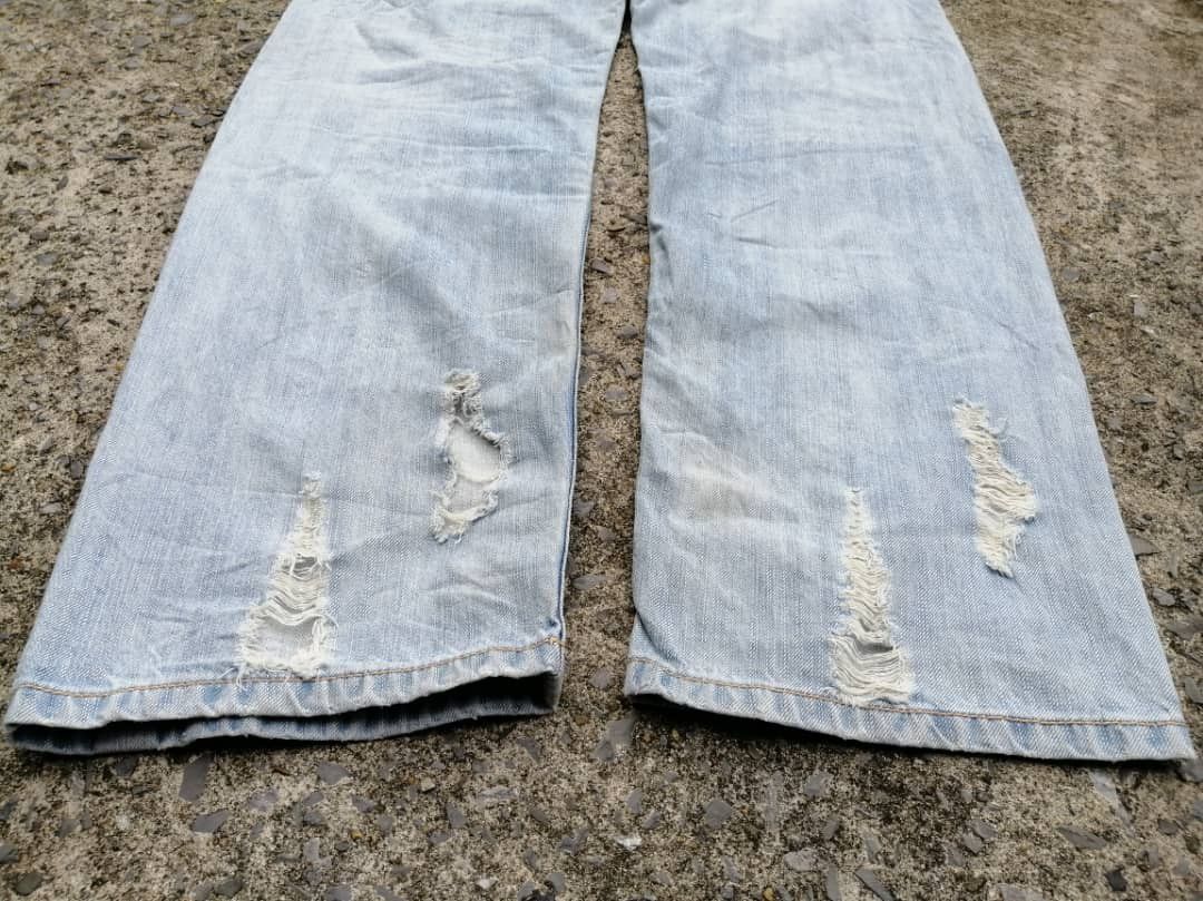 Japanese Brand Osaka Big Train Japan Embroidered Denim Jeans Size US 30 / EU 46 - 3 Thumbnail