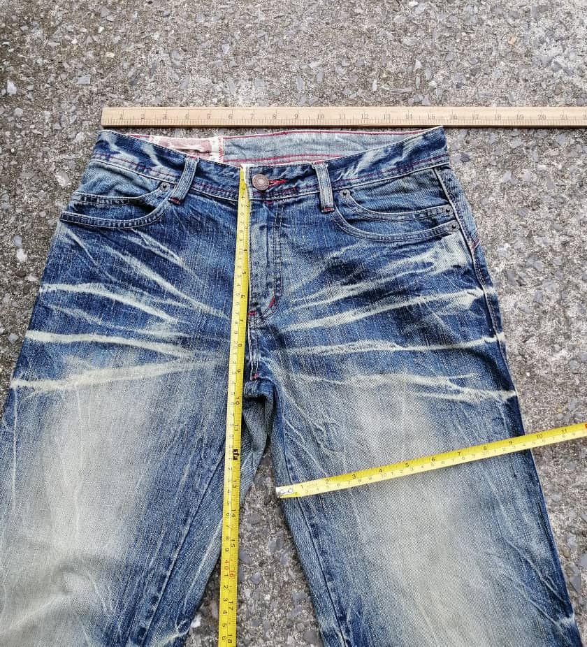 Japanese Brand Blue Way Japan Nice Design Denim Jeans Size US 30 / EU 46 - 3 Thumbnail