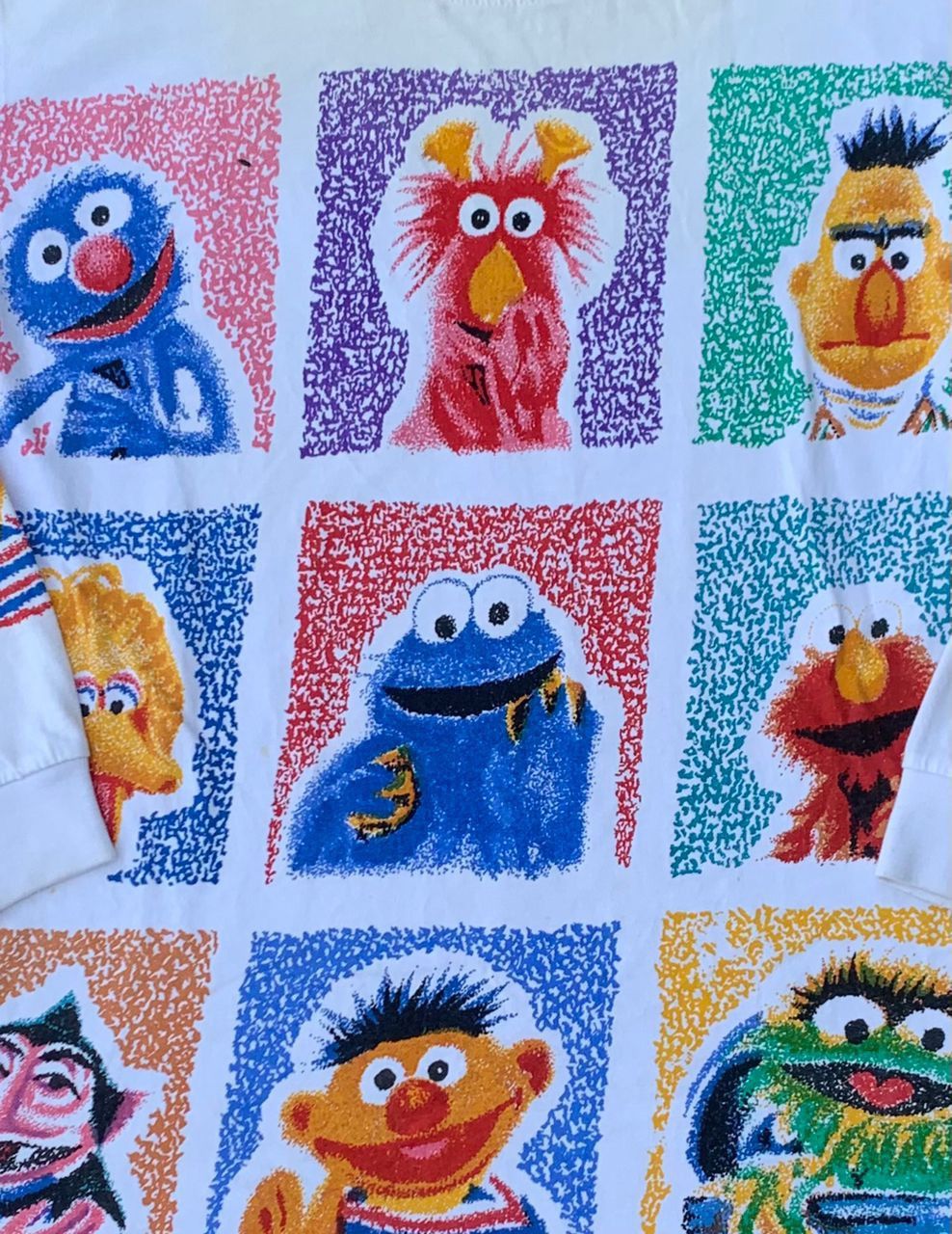 Cartoon Network × Vintage Vintage Tee D 40 Sesame Street Size US L / EU 52-54 / 3 - 2 Thumbnail