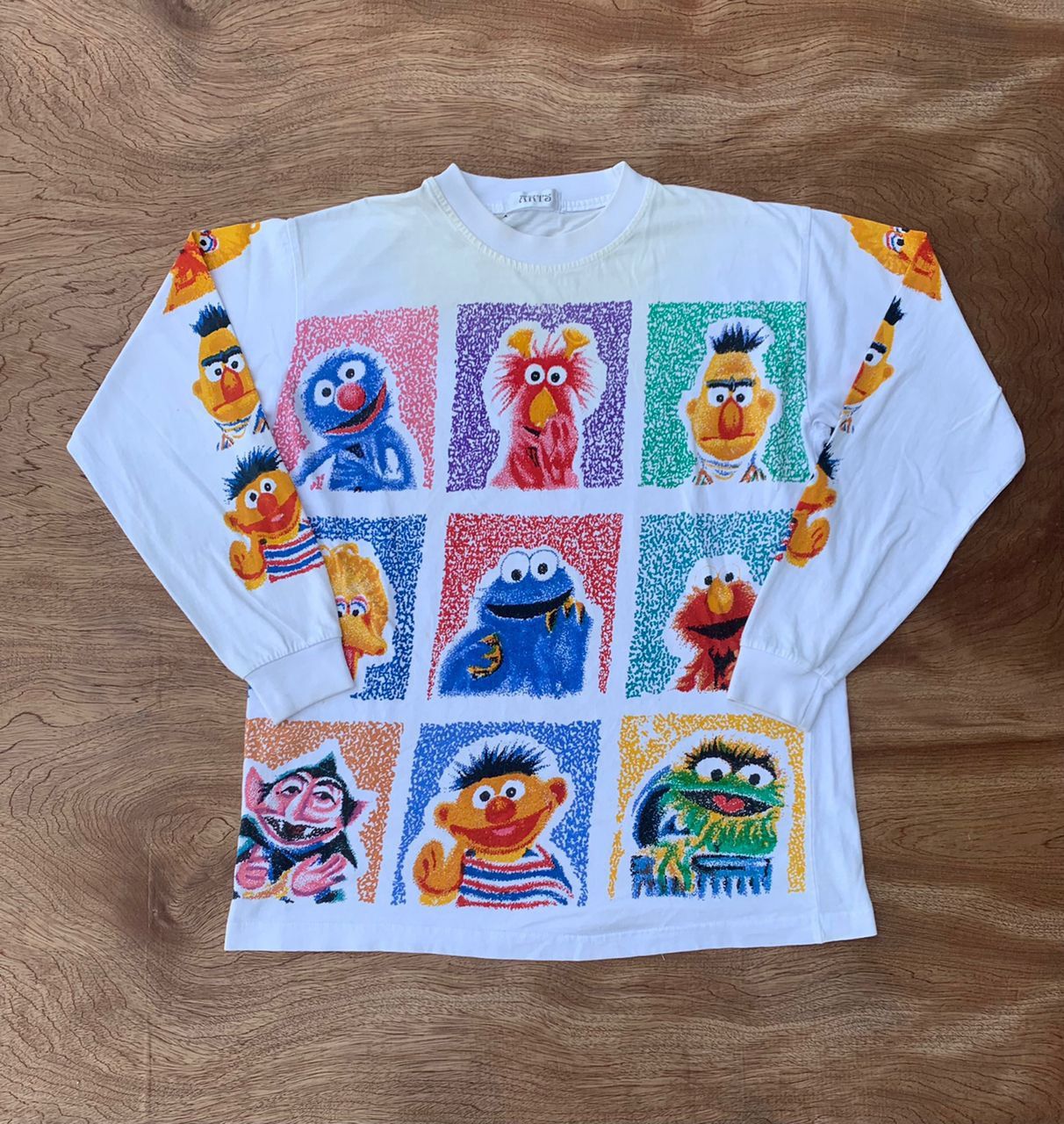 Cartoon Network × Vintage Vintage Tee D 40 Sesame Street Size US L / EU 52-54 / 3 - 1 Thumbnail