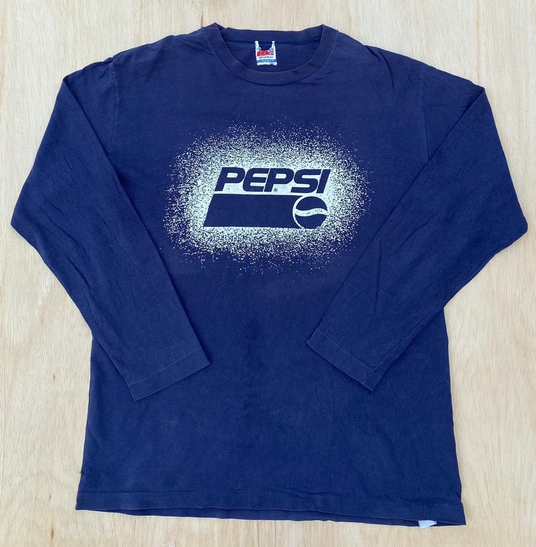 image of Tee Pepsi C -19 in Navy, Men's (Size Large)