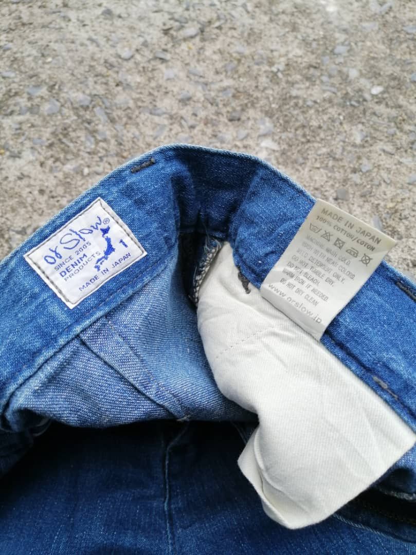 Japanese Brand × Orslow Or slow Made In Japan Wide Leg Denim Jeans Size 26" / US 2 / IT 38 - 5 Thumbnail
