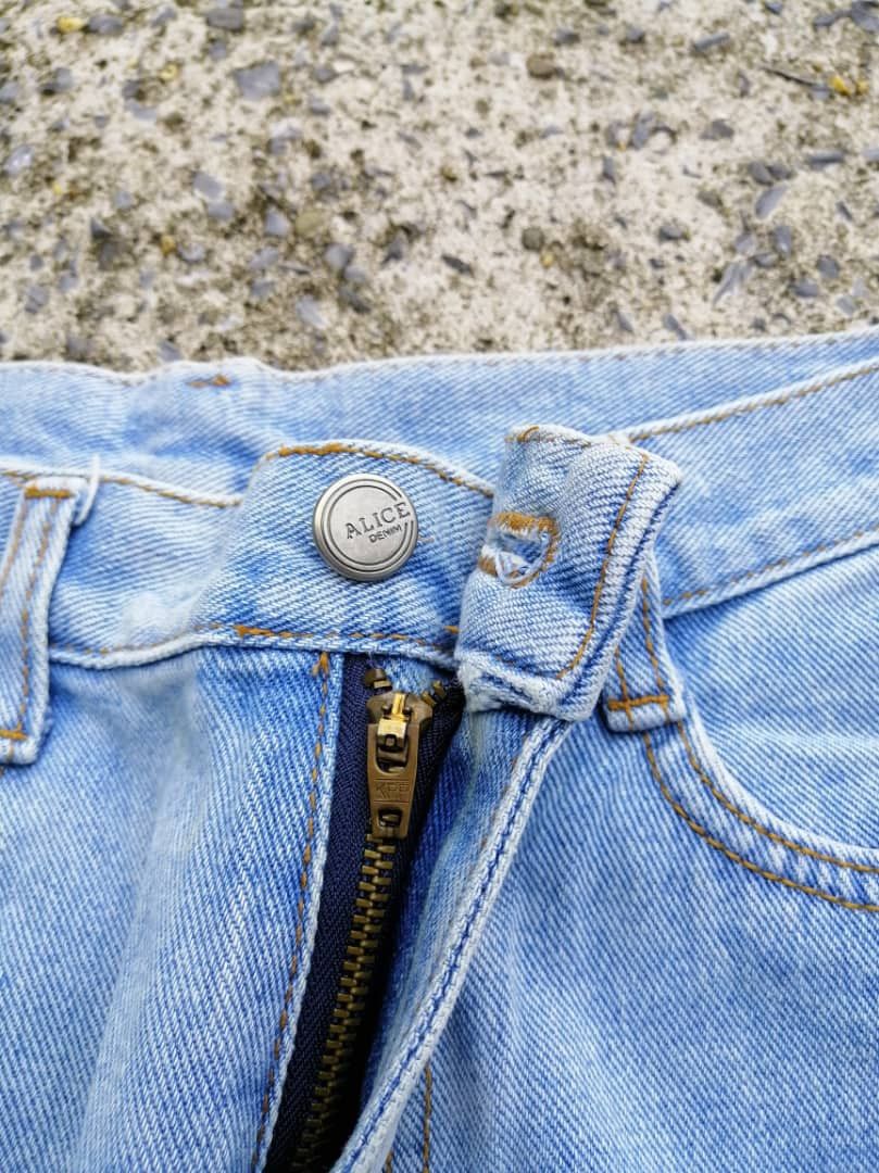 Designer Alice Denim Jeans Size 28" / US 6 / IT 42 - 5 Thumbnail