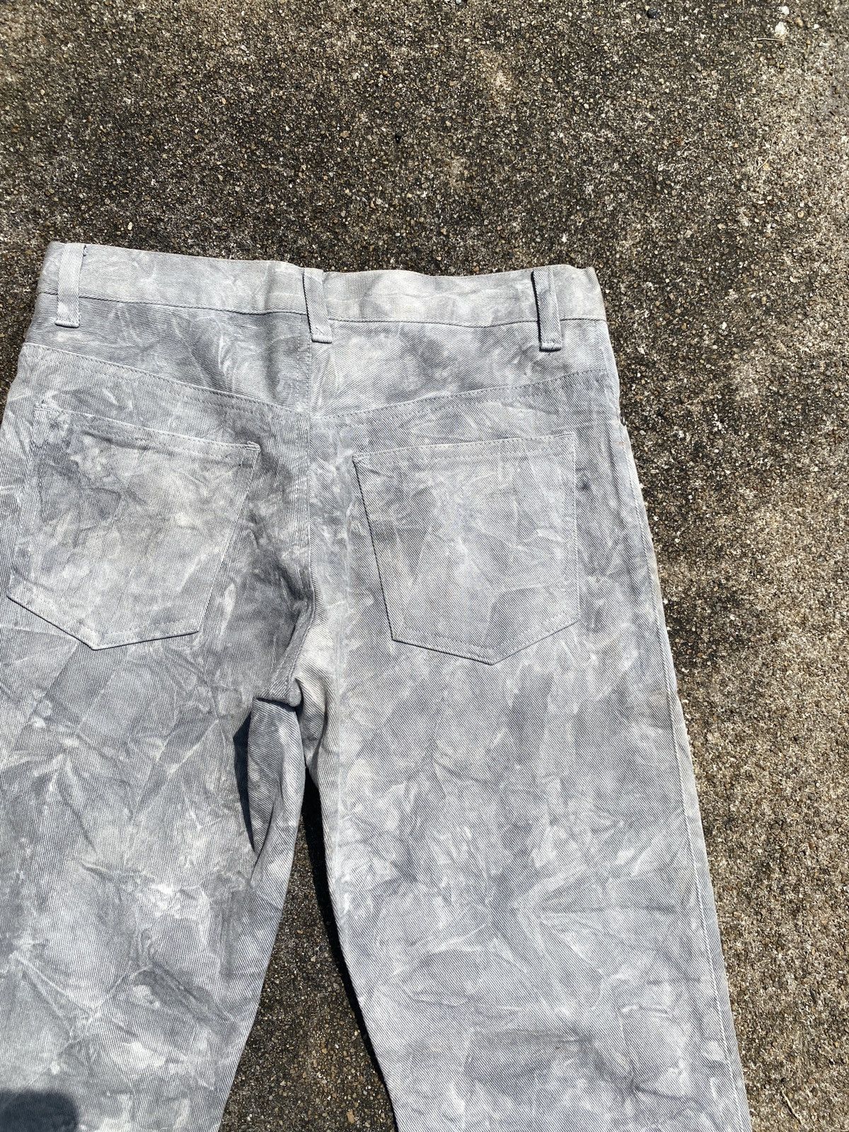 Designer × Japanese Brand Japan T.S.U FAR EAST Smoke Design Flared Bootcut Pants Size US 27 - 7 Thumbnail