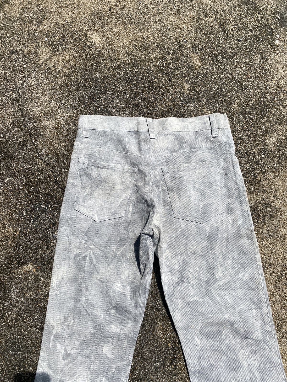 Designer × Japanese Brand Japan T.S.U FAR EAST Smoke Design Flared Bootcut Pants Size US 27 - 5 Thumbnail