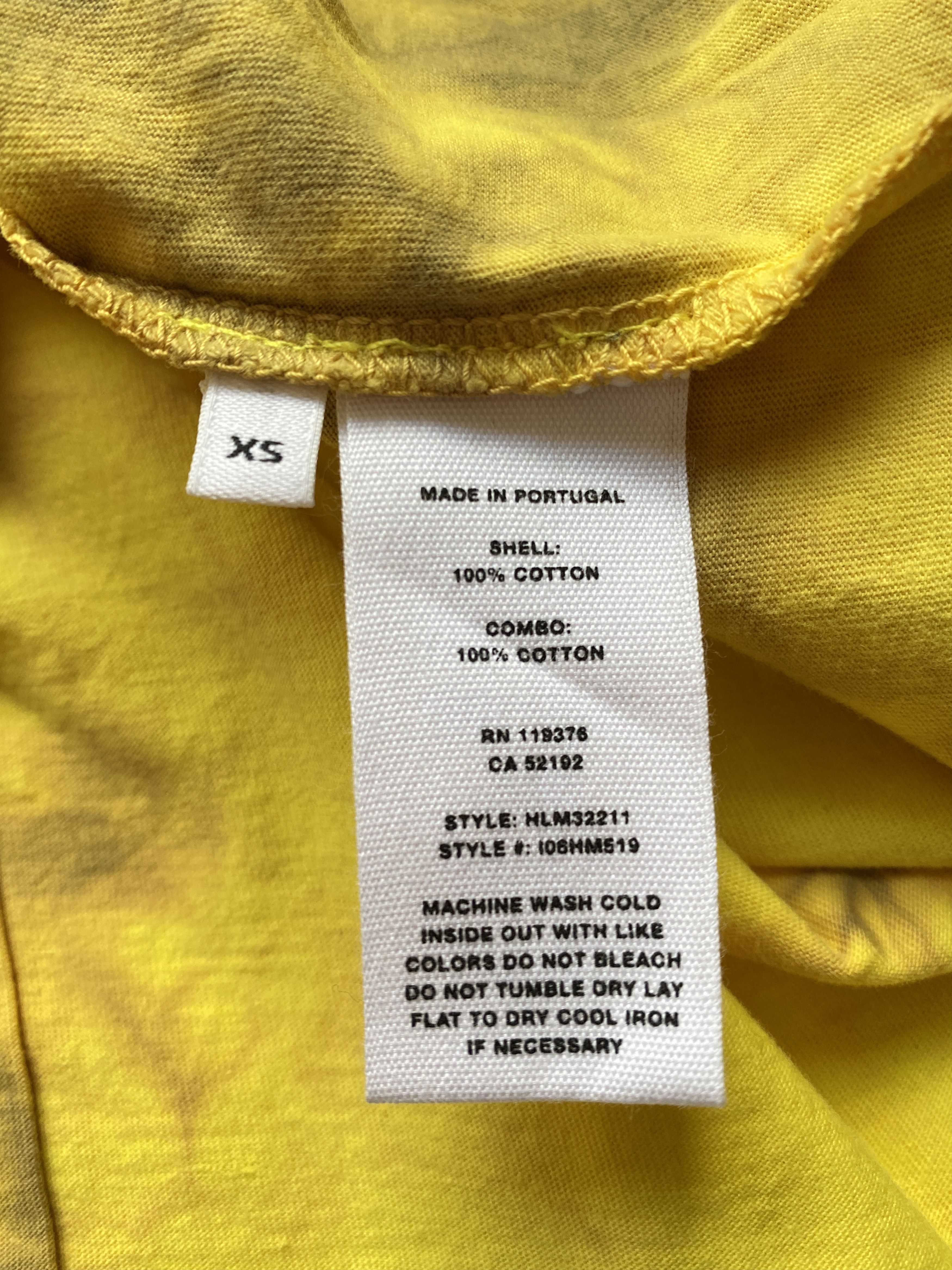Helmut Lang ⚡️QUICK SALE⚡️ Helmut Lang Yellow Sweater Crewneck Size US XS / EU 42 / 0 - 4 Thumbnail