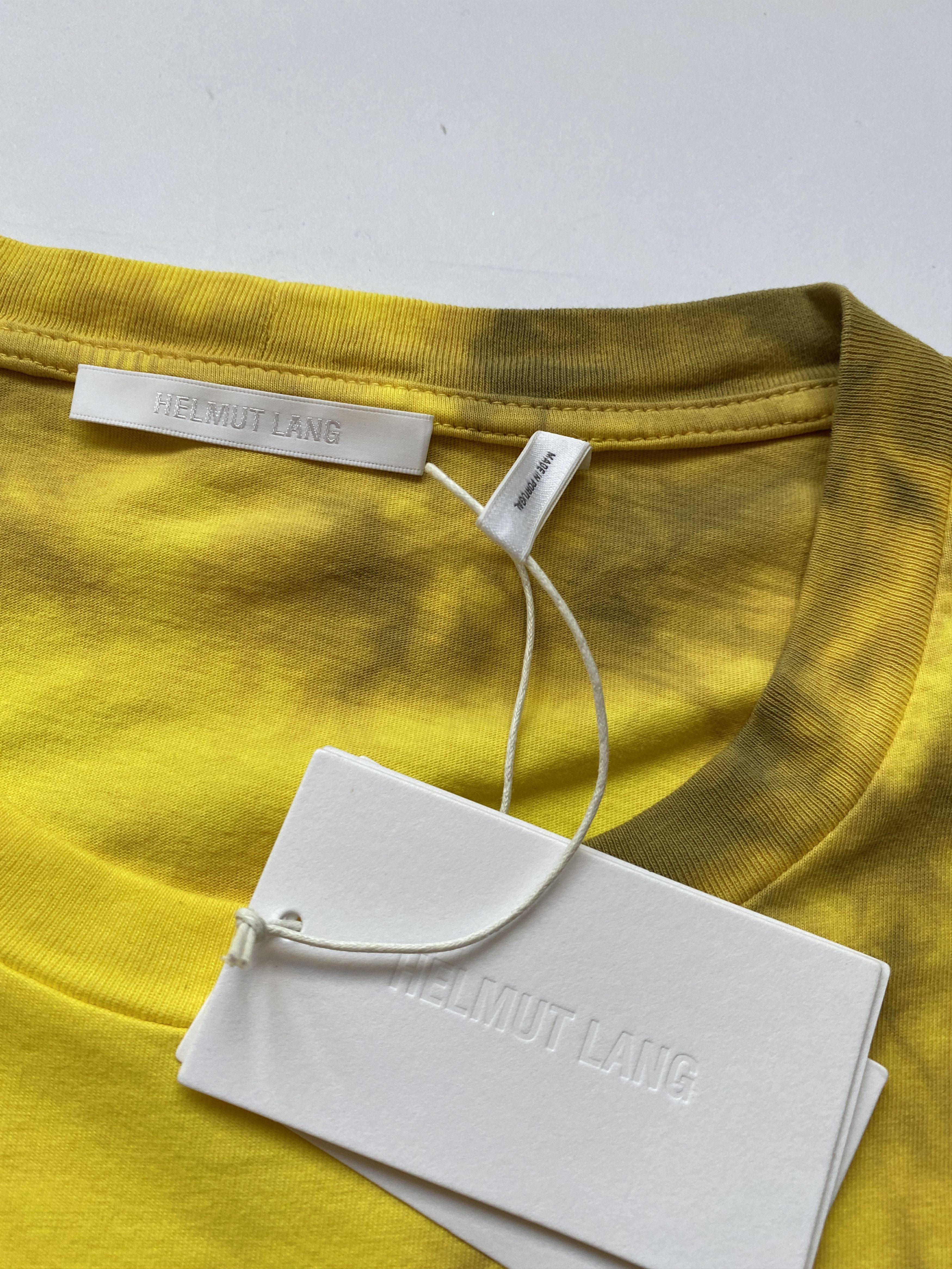 Helmut Lang ⚡️QUICK SALE⚡️ Helmut Lang Yellow Sweater Crewneck Size US XS / EU 42 / 0 - 3 Thumbnail