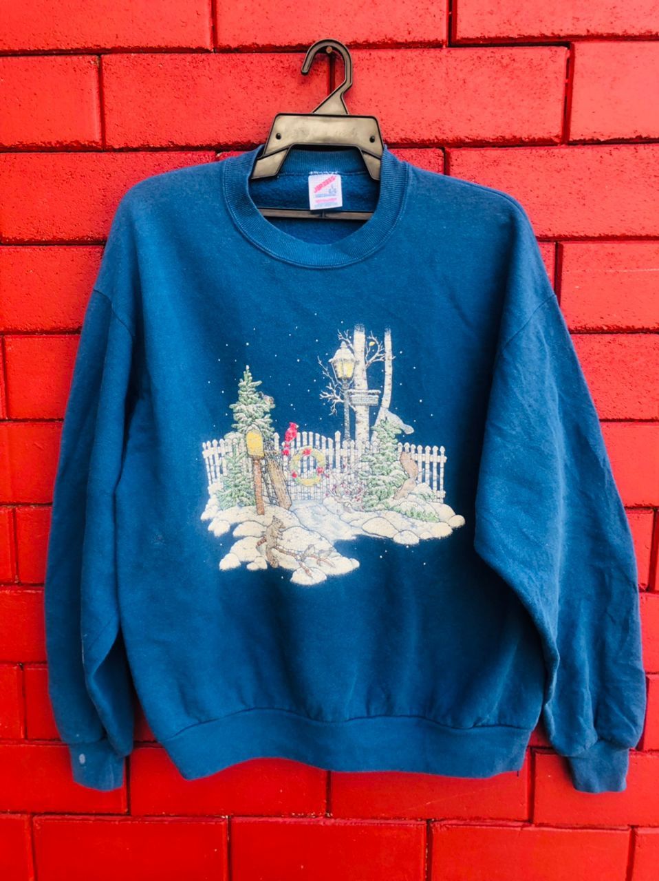 Japanese Brand × Vintage Vintage Jerzees Japanese Designer Fashion Style Sweatshirt Size US L / EU 52-54 / 3 - 1 Thumbnail