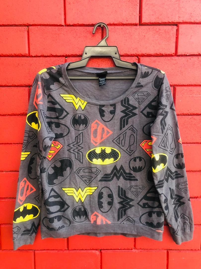 Japanese Brand × Vintage Vintage DC Comics Japanese Designer Streetwear Fashion Style Size US M / EU 48-50 / 2 - 1 Thumbnail