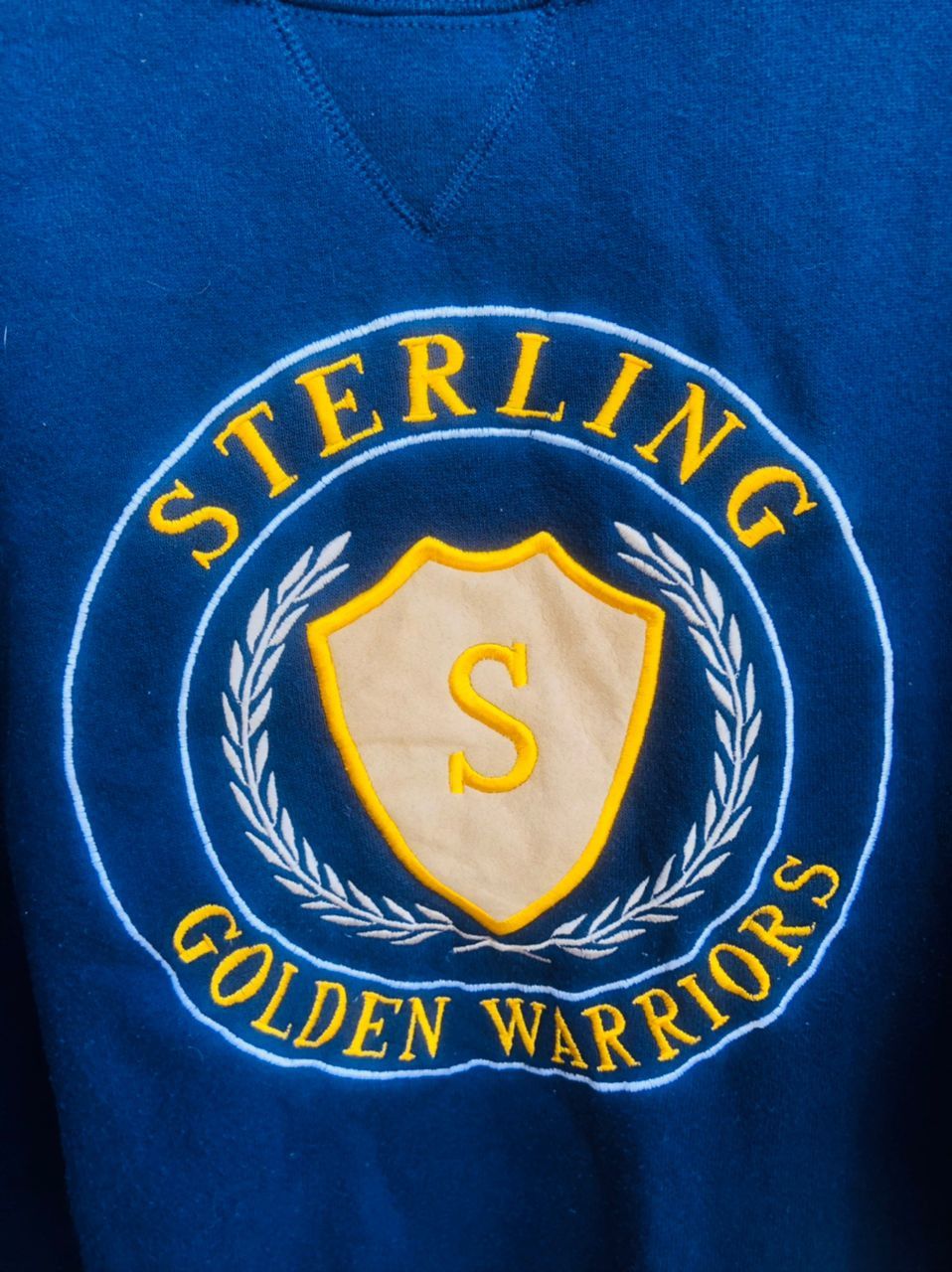 Japanese Brand × Vintage Vintage Sterling Golden Warriors Designer Streetwear Fashion Size US L / EU 52-54 / 3 - 4 Thumbnail